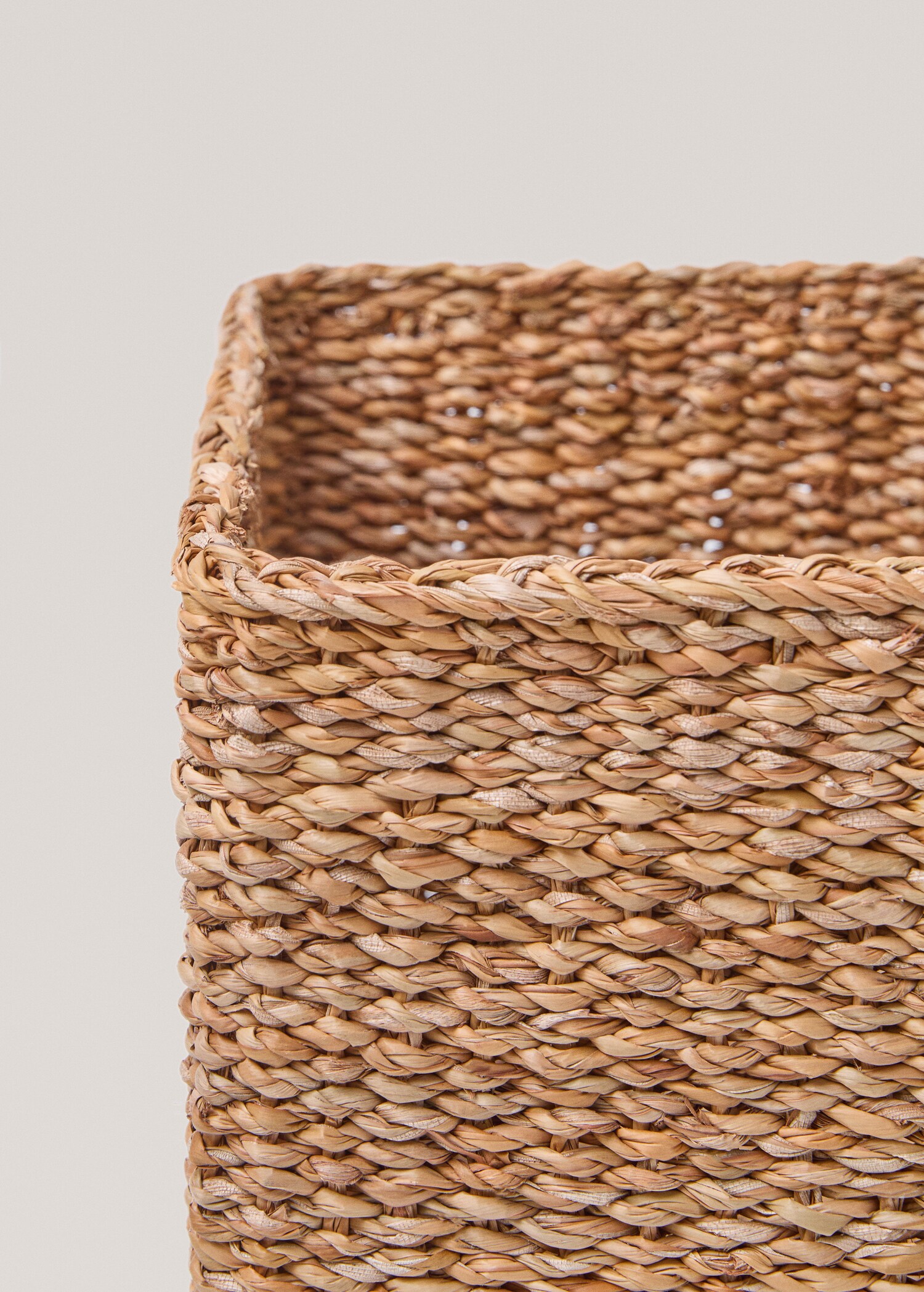 Square basket with lid 33x25cm - Details of the article 3