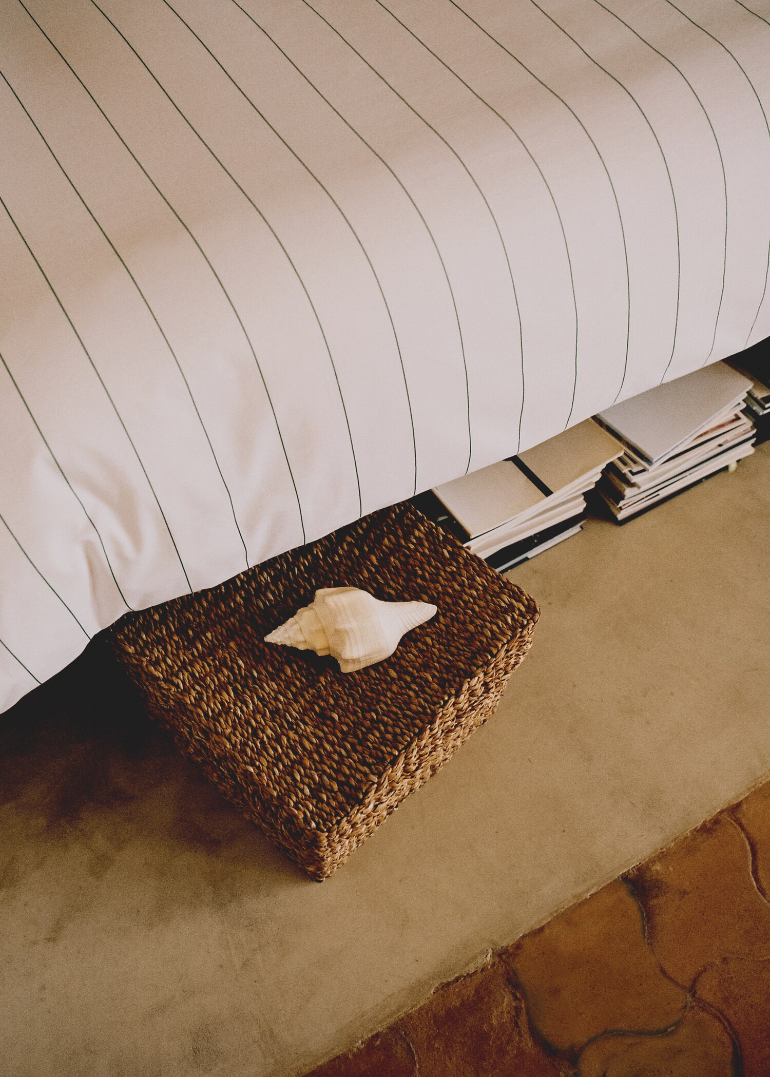 Square basket with lid 33x25cm - Details of the article 6