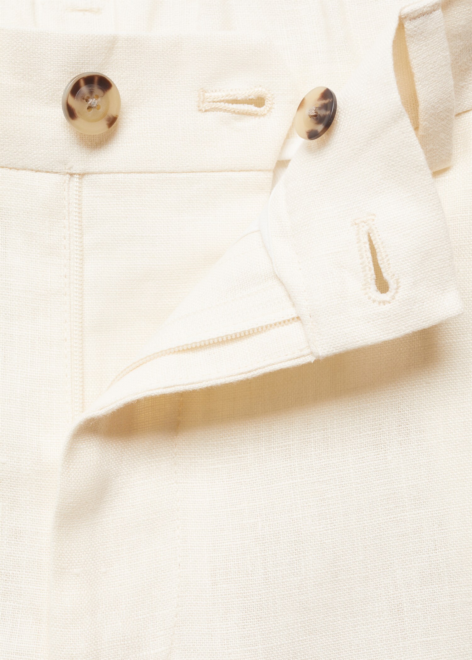 Pantalon 100 % lin relaxed-fit - Détail de l'article 8