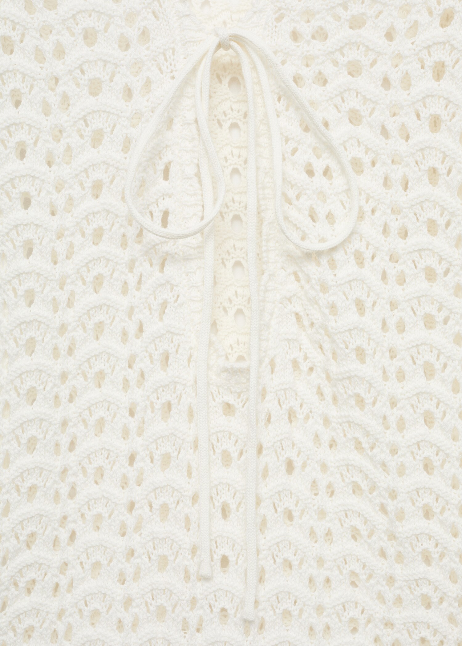 Crochet dress with bow - Details of the article 8