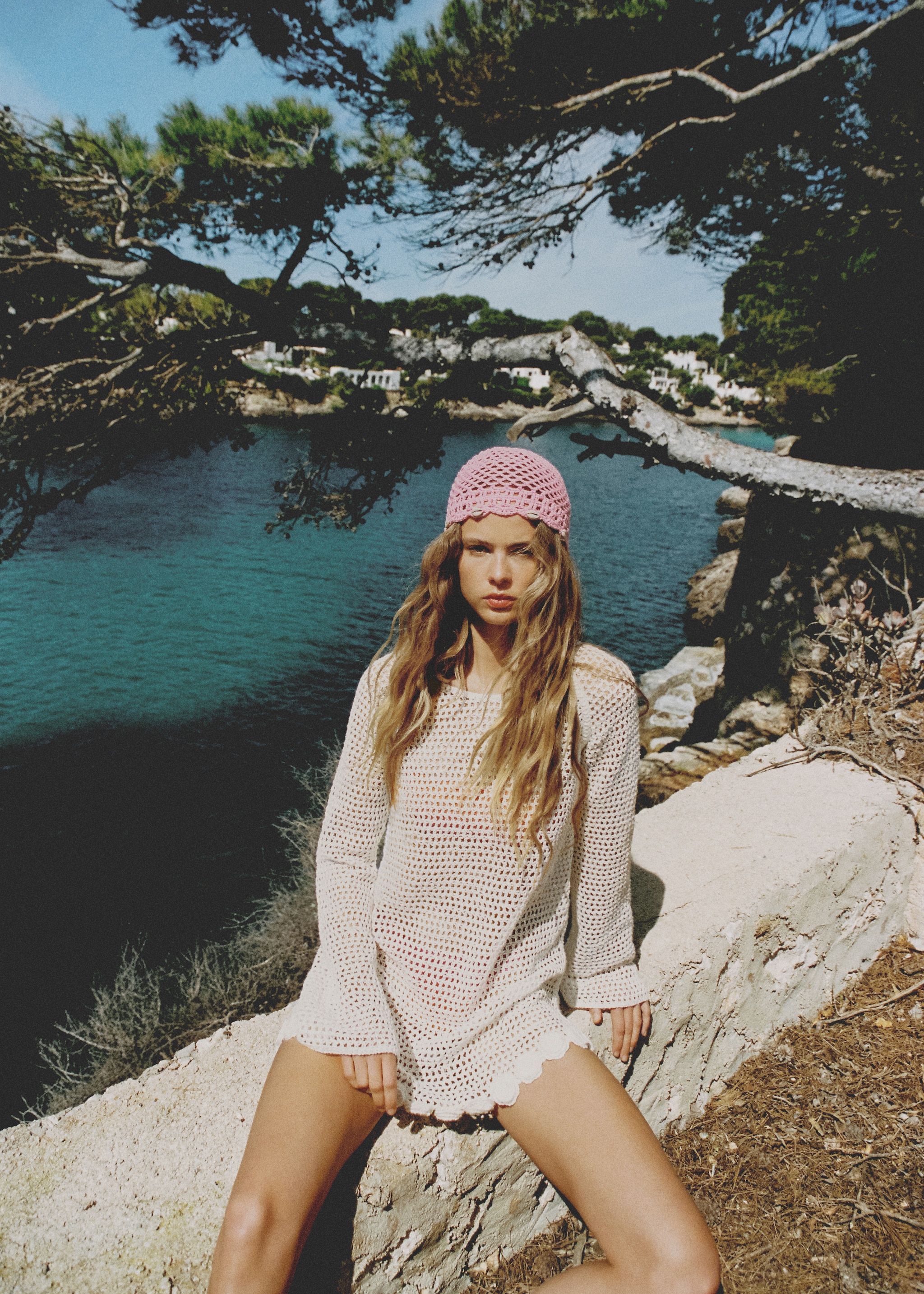 Robe Courte Robe Crochet Mango Robe Crochet Fleurs Femme MANGO Niger