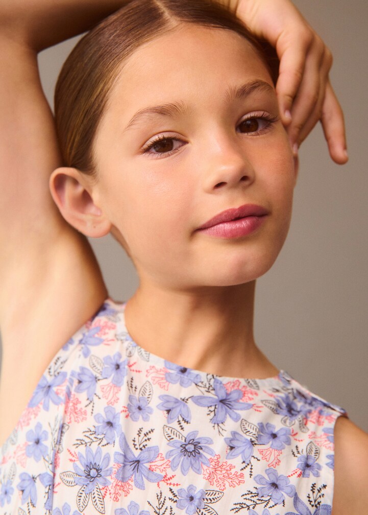 Floral print jumpsuit Kids MANGO USA