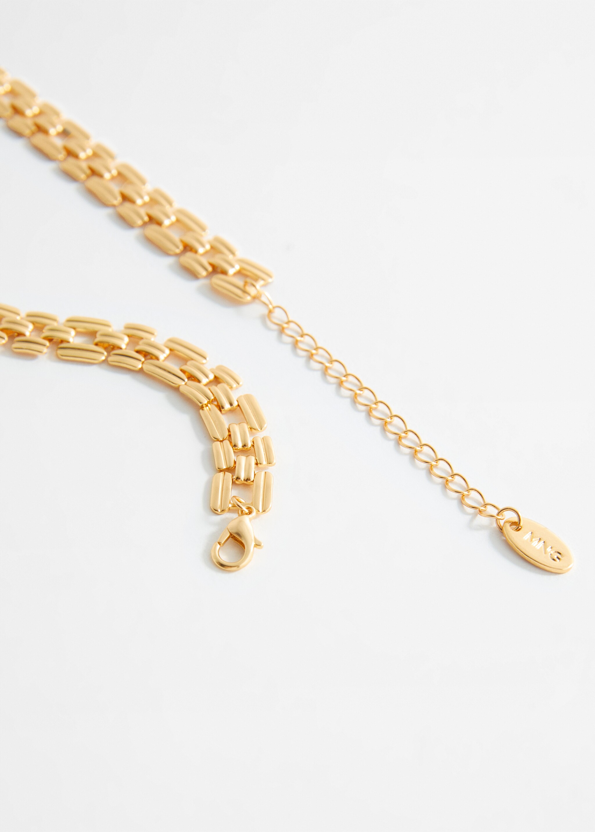 Flat link necklace - Details of the article 1