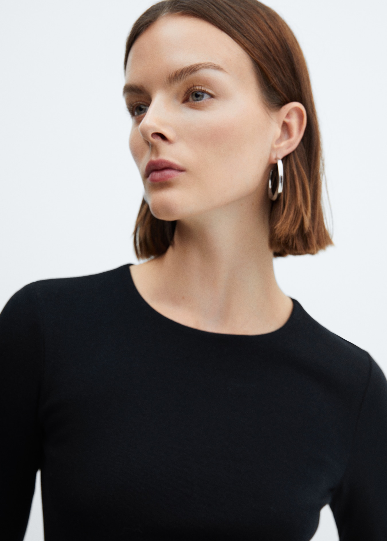 Side gathered details dress - Women | MANGO United Kingdom