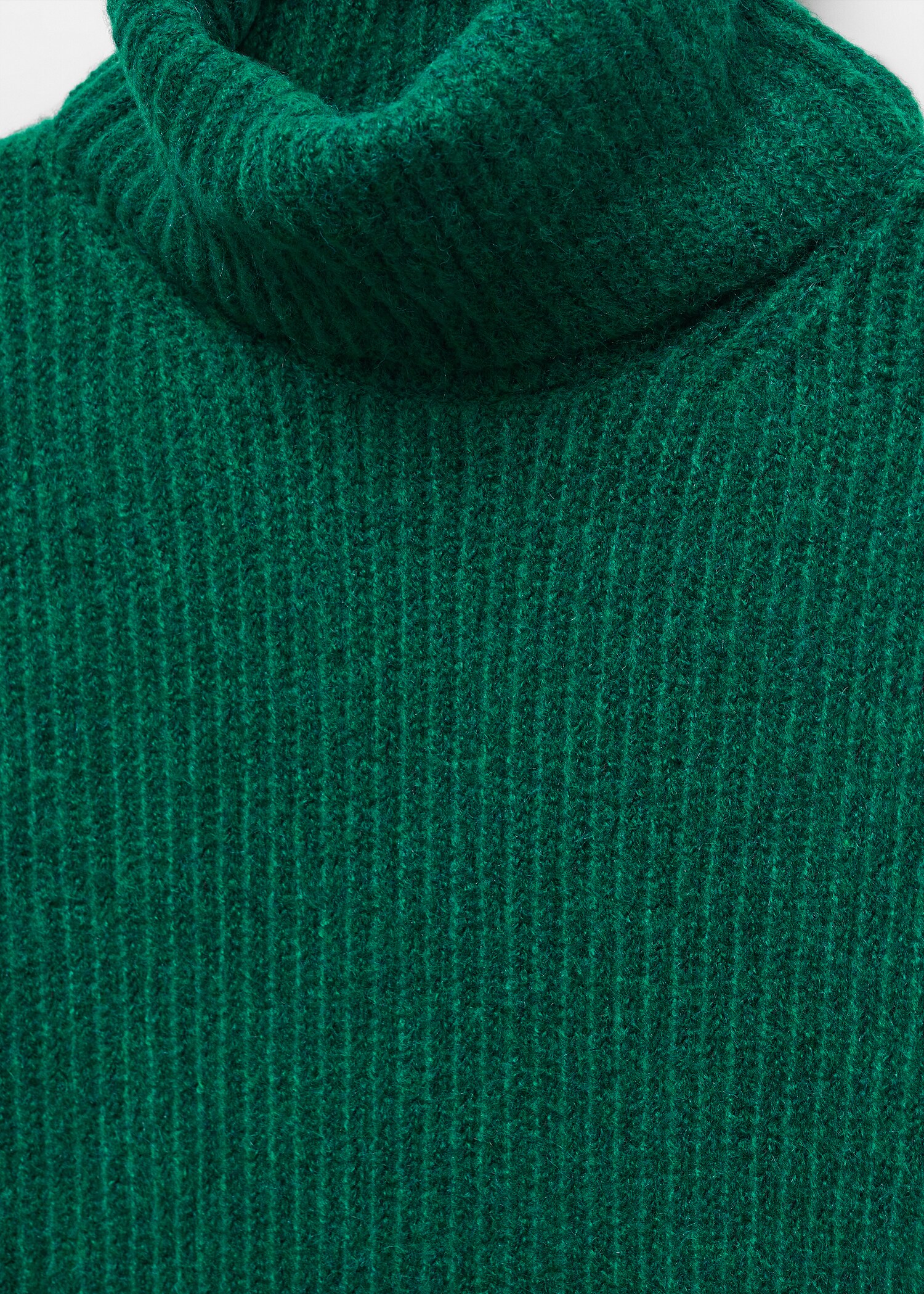 Robe maille côtelée col roulé - Détail de l'article 8