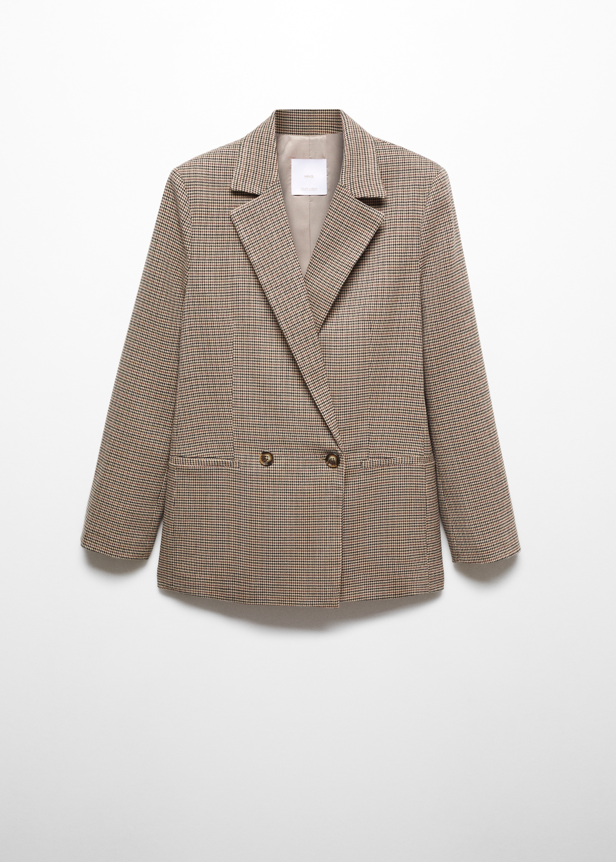 Çapraz düğmeli blazer ceket - Modelsiz ürün