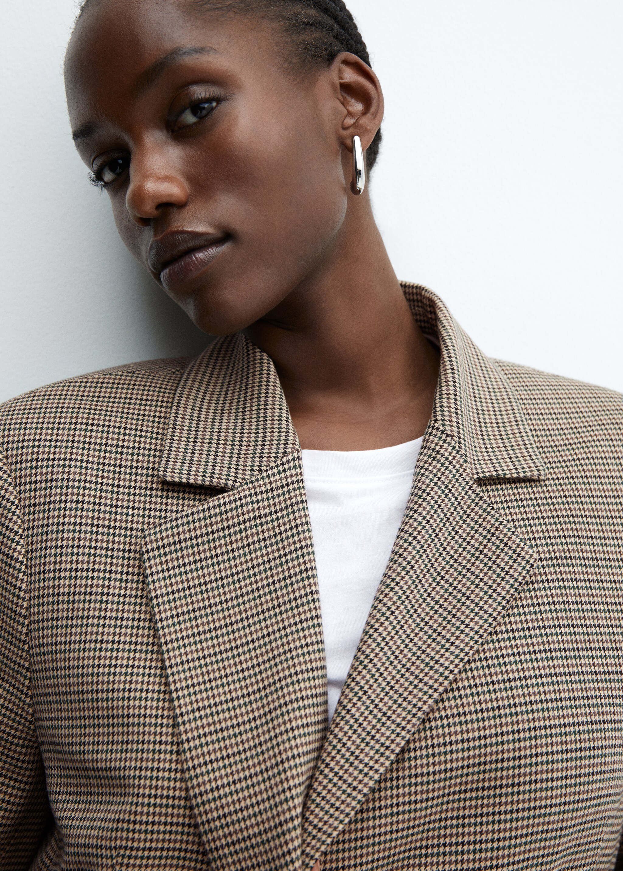 Cross button blazer - Details of the article 4