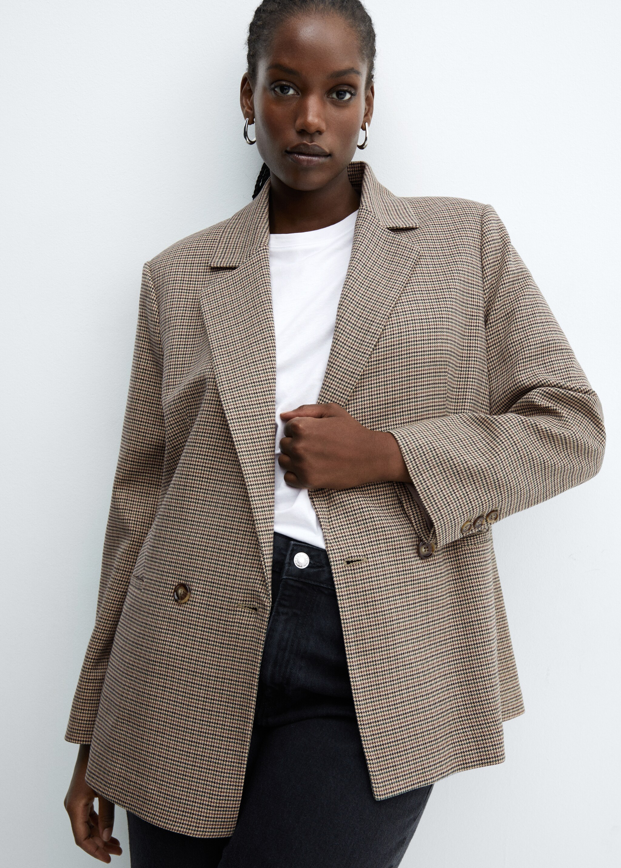 Cross button blazer - Details of the article 5