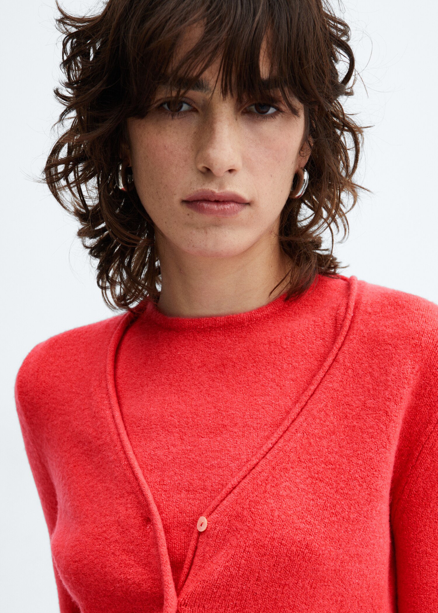 Button knit cardigan - Details of the article 1