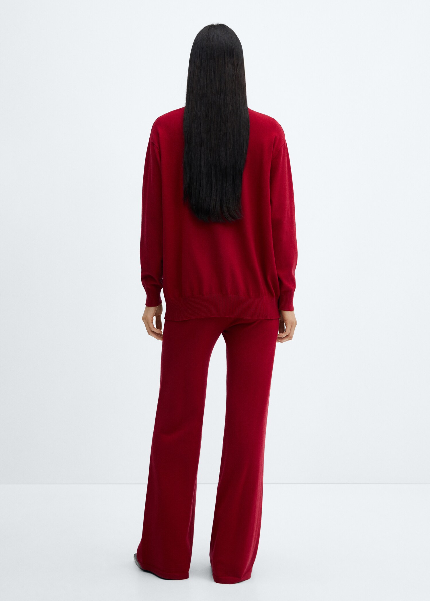 Pantalon maille wideleg - Verso de l’article
