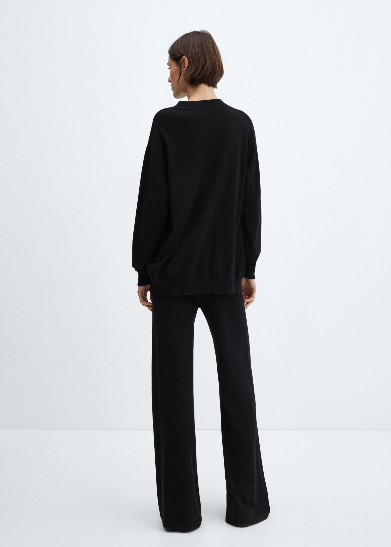 Pantalon maille wideleg - Verso de l’article