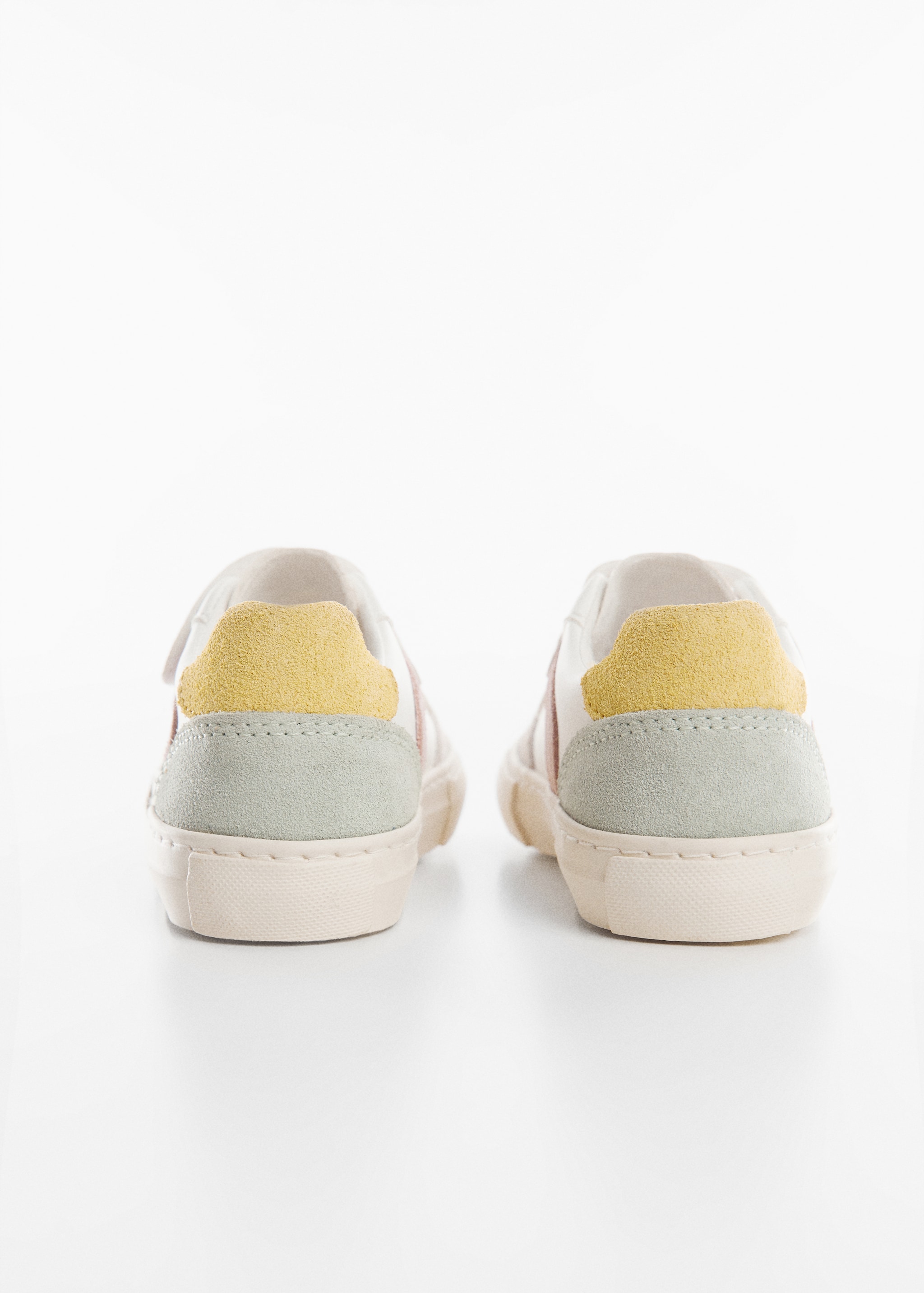 Two-tone velcro trainers - Details of the article 1