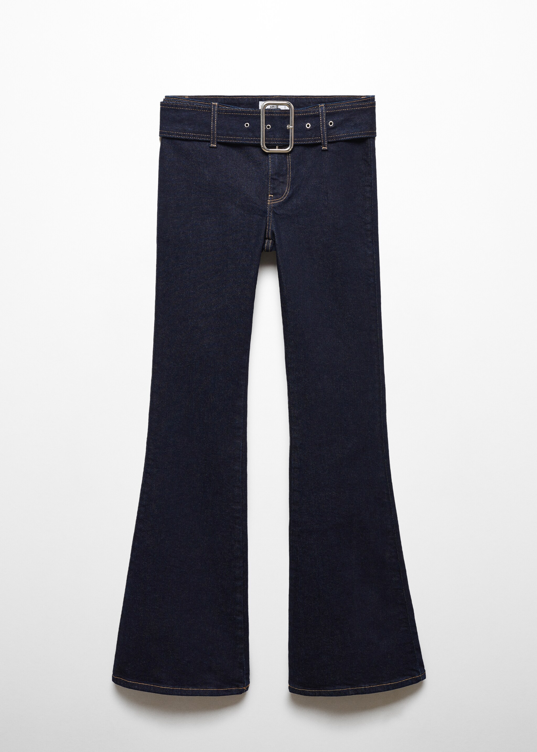 Jeans flare cinturón - Artículo sin modelo