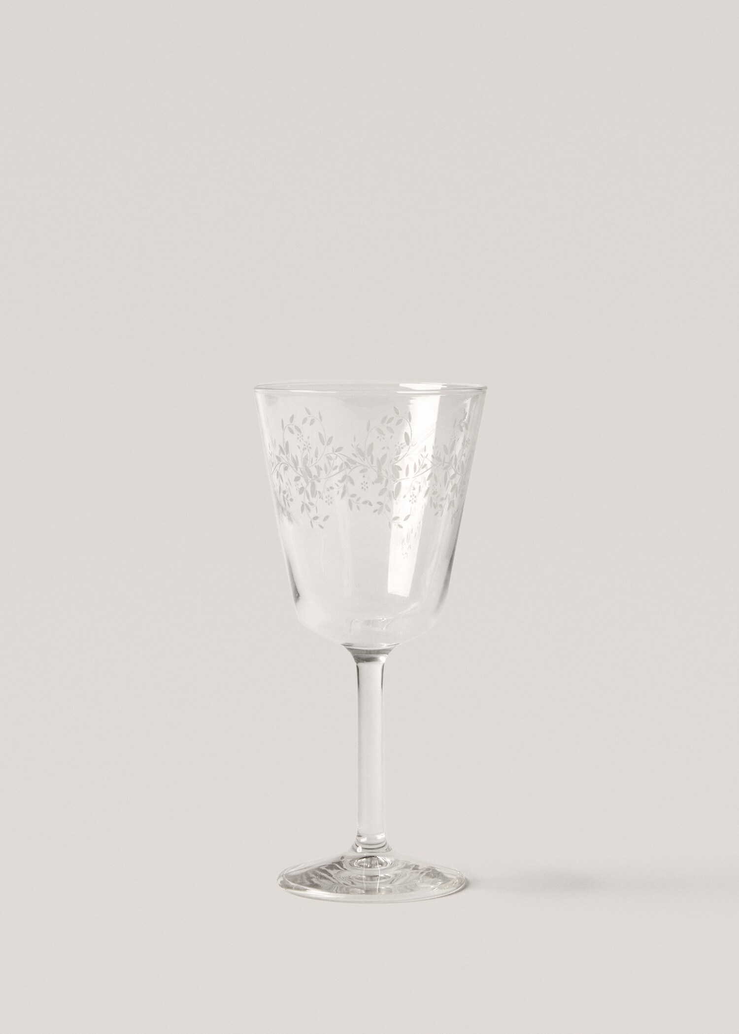 Flowers decal goblet - Article without model