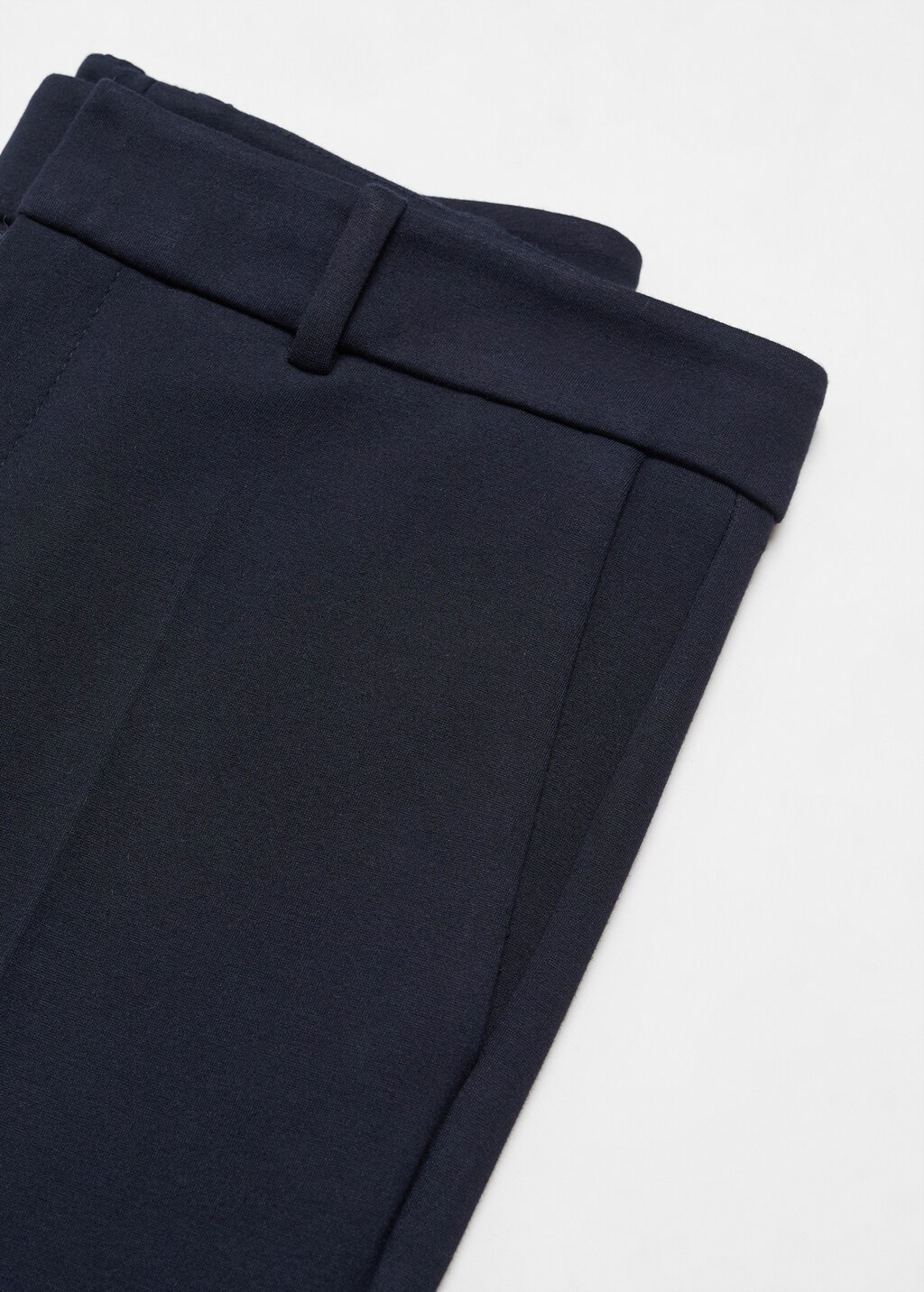 Mango Rome-knit straight pants thumbnail