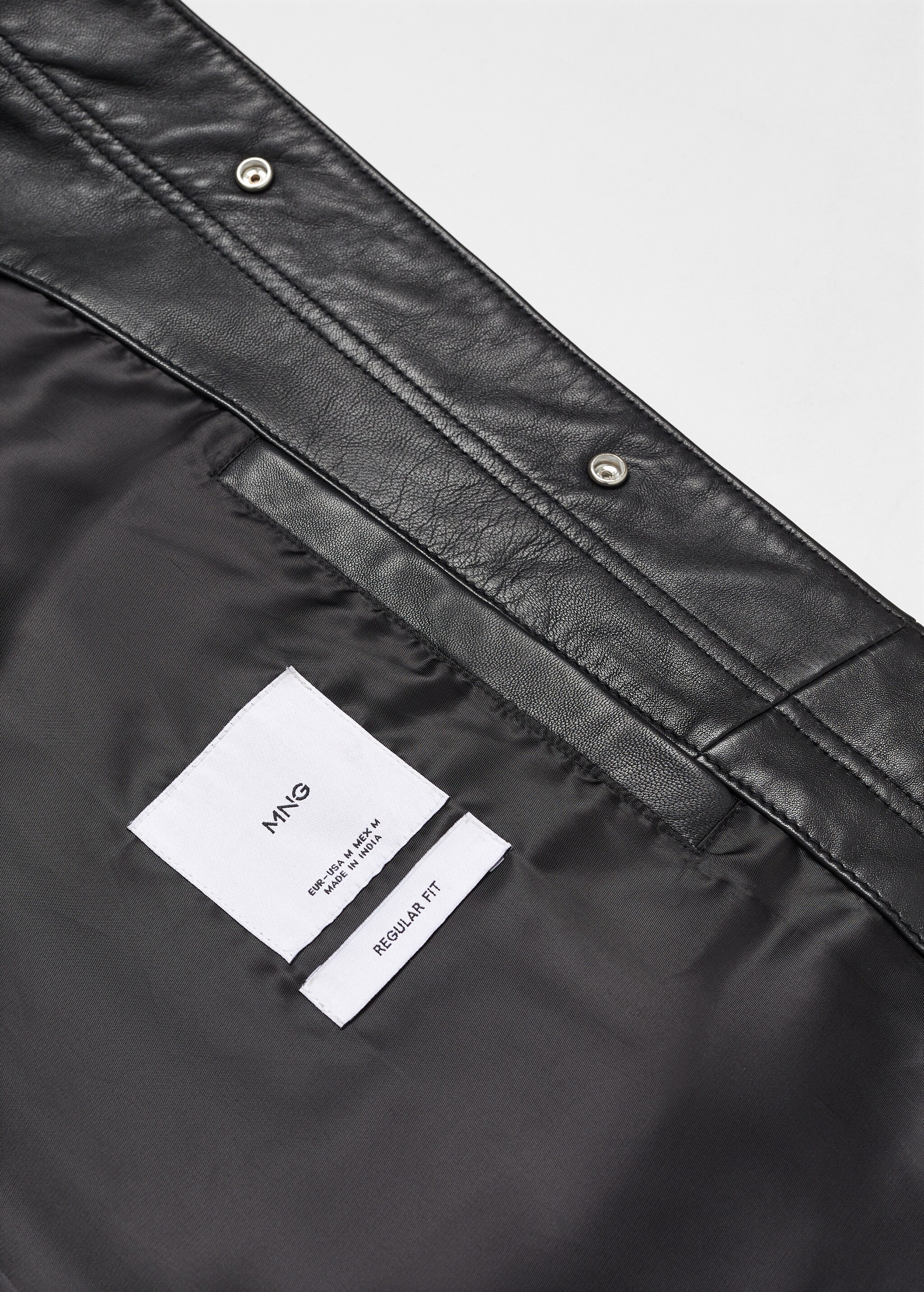 Куртка 100% натуральная кожа наппа - Деталь изделия 0