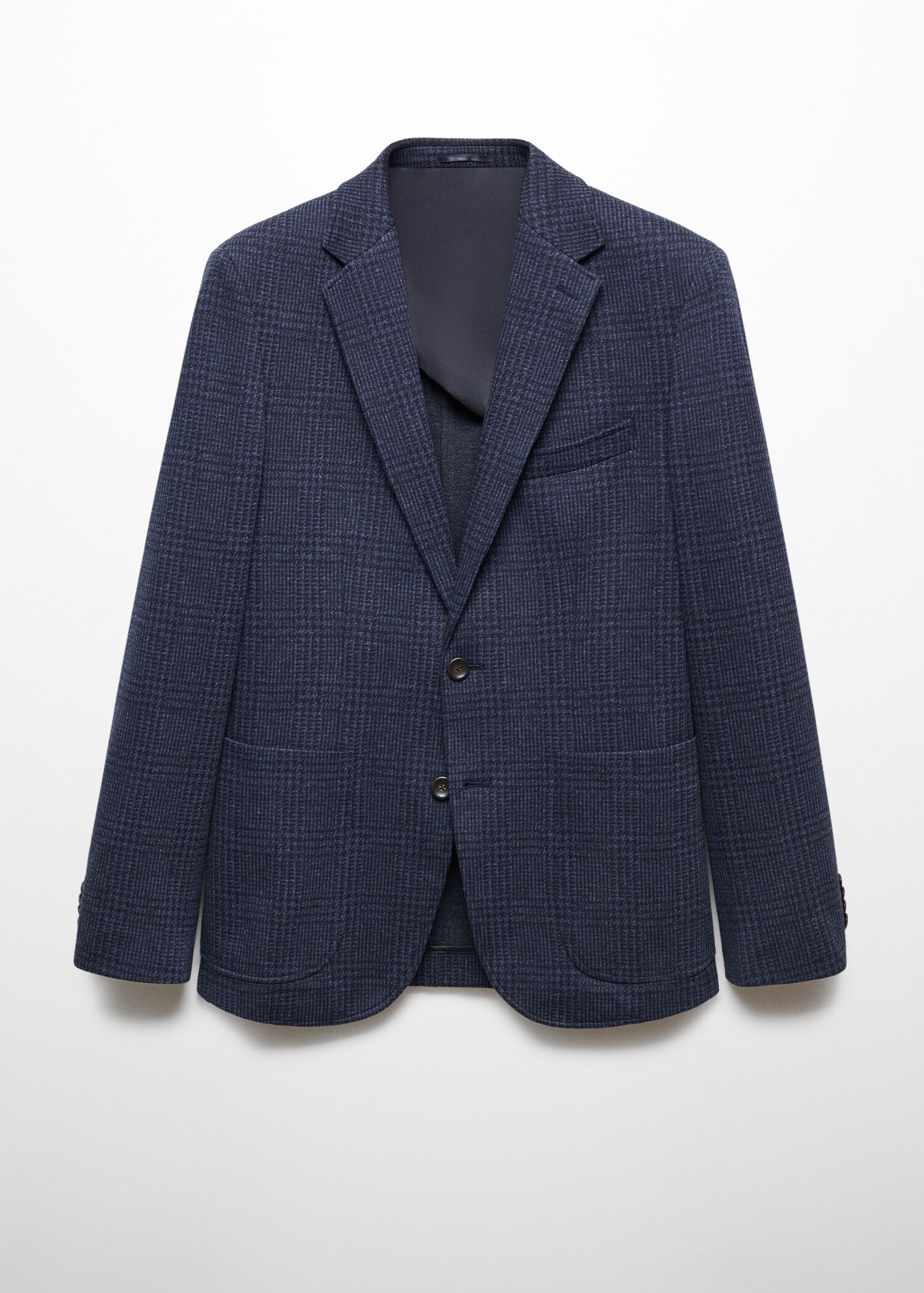 Americana slim fit algodón cuadros - Artículo sin modelo