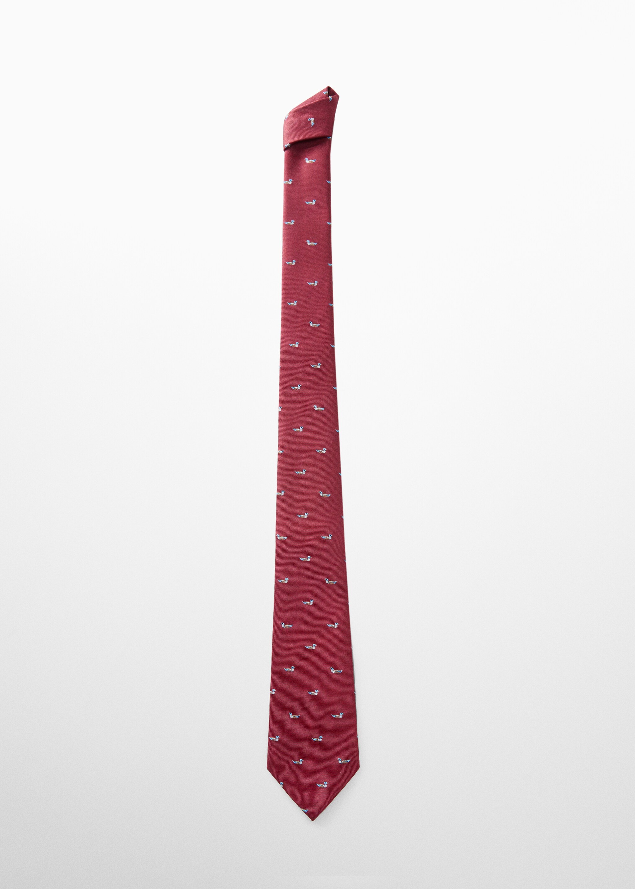ربطة عنق بطبعة حيوان - منتج دون نموذج
