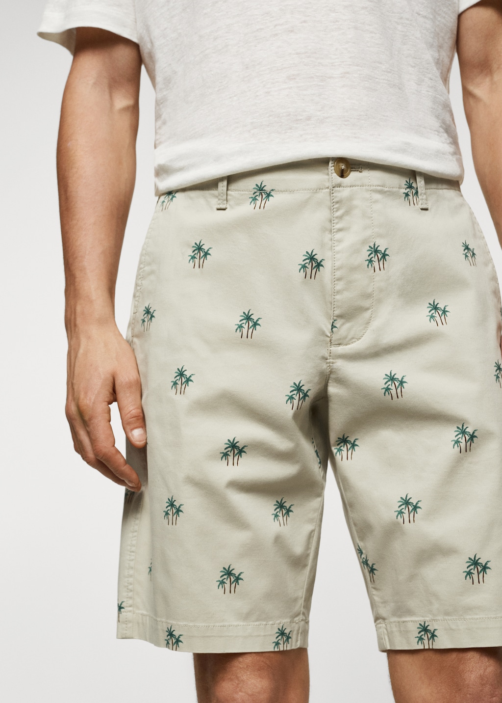 Bermuda imprime coton Homme MANGO Nouvelle Caledonie