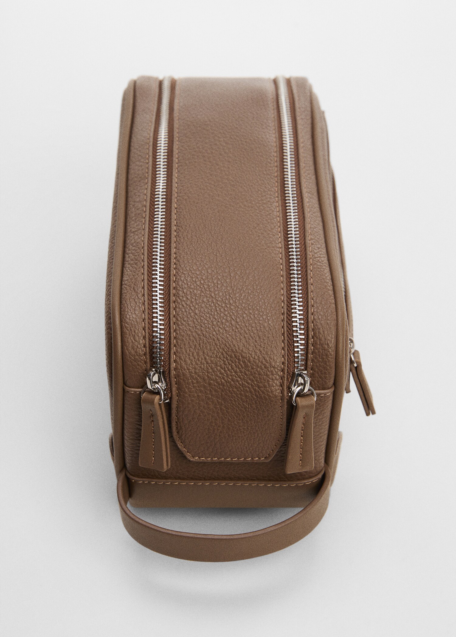 Trousse cuir foulé zip - Détail de l'article 1
