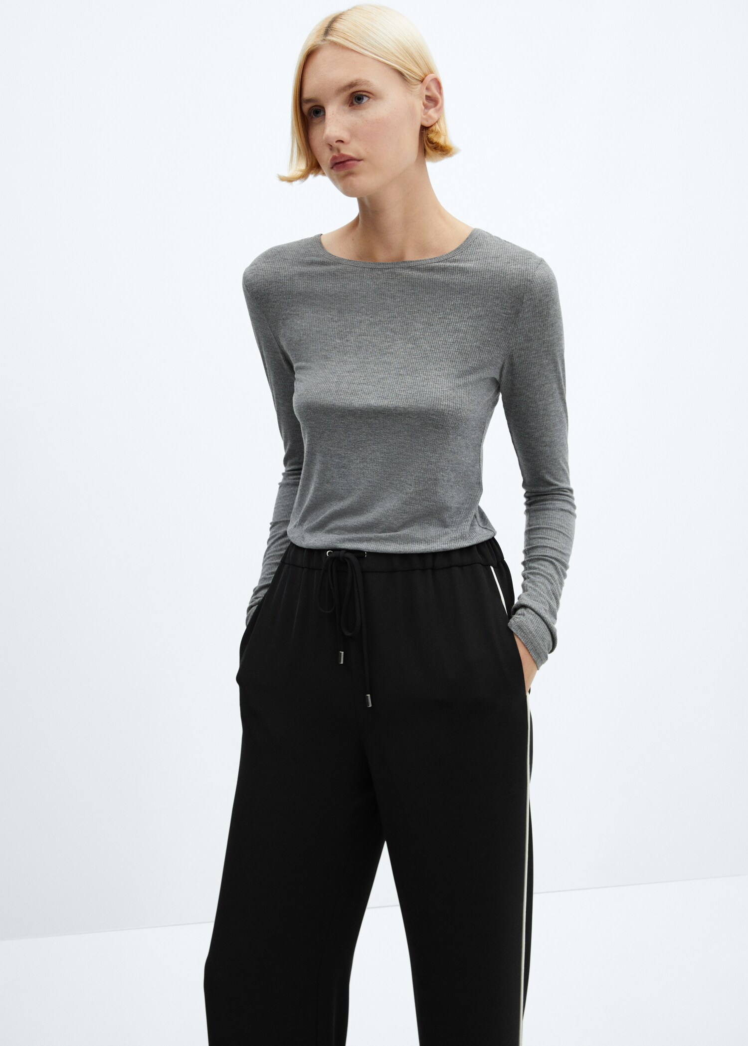 Pantalon taille élastique - Détail de l'article 1