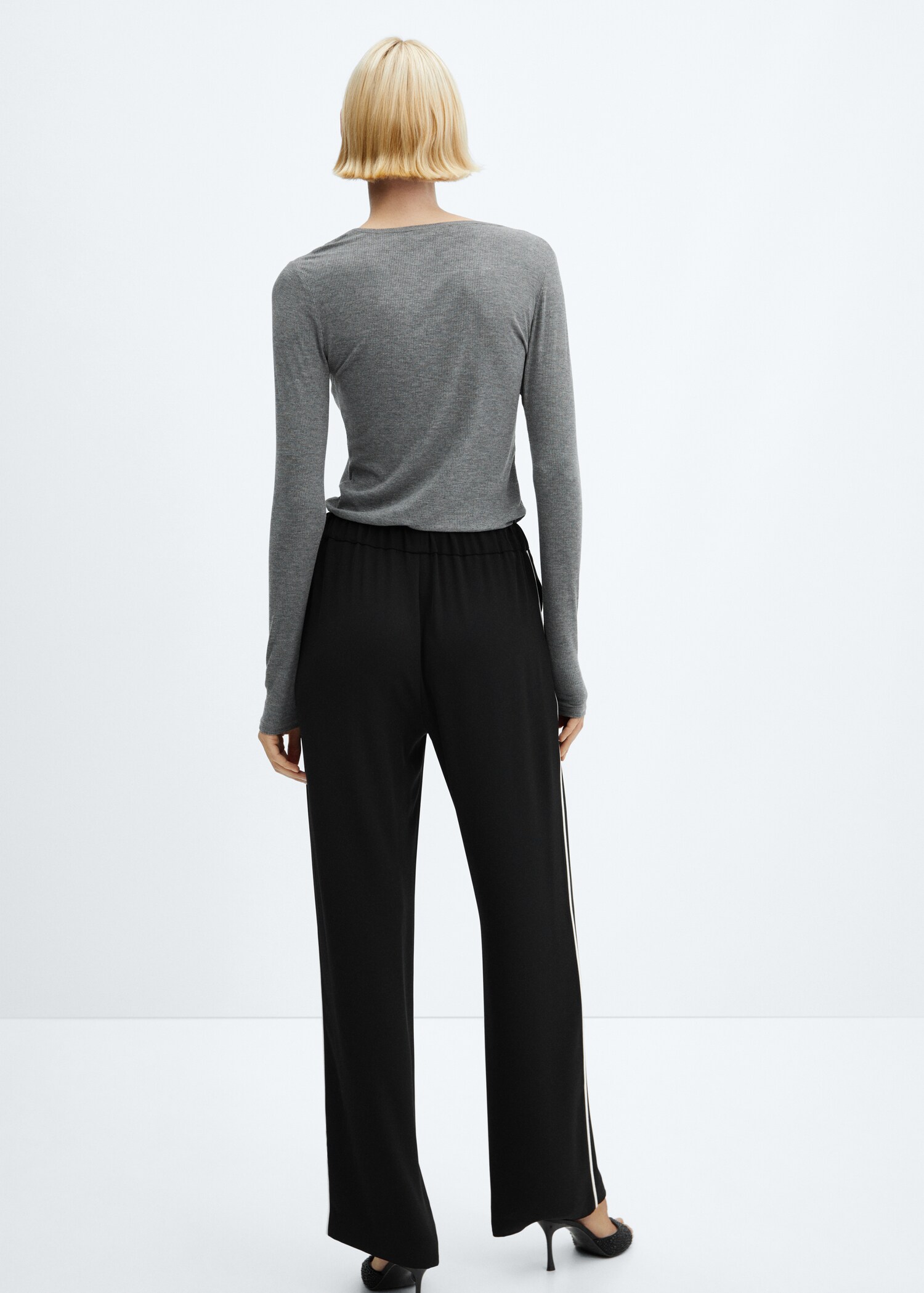 Pantalon taille élastique - Verso de l’article