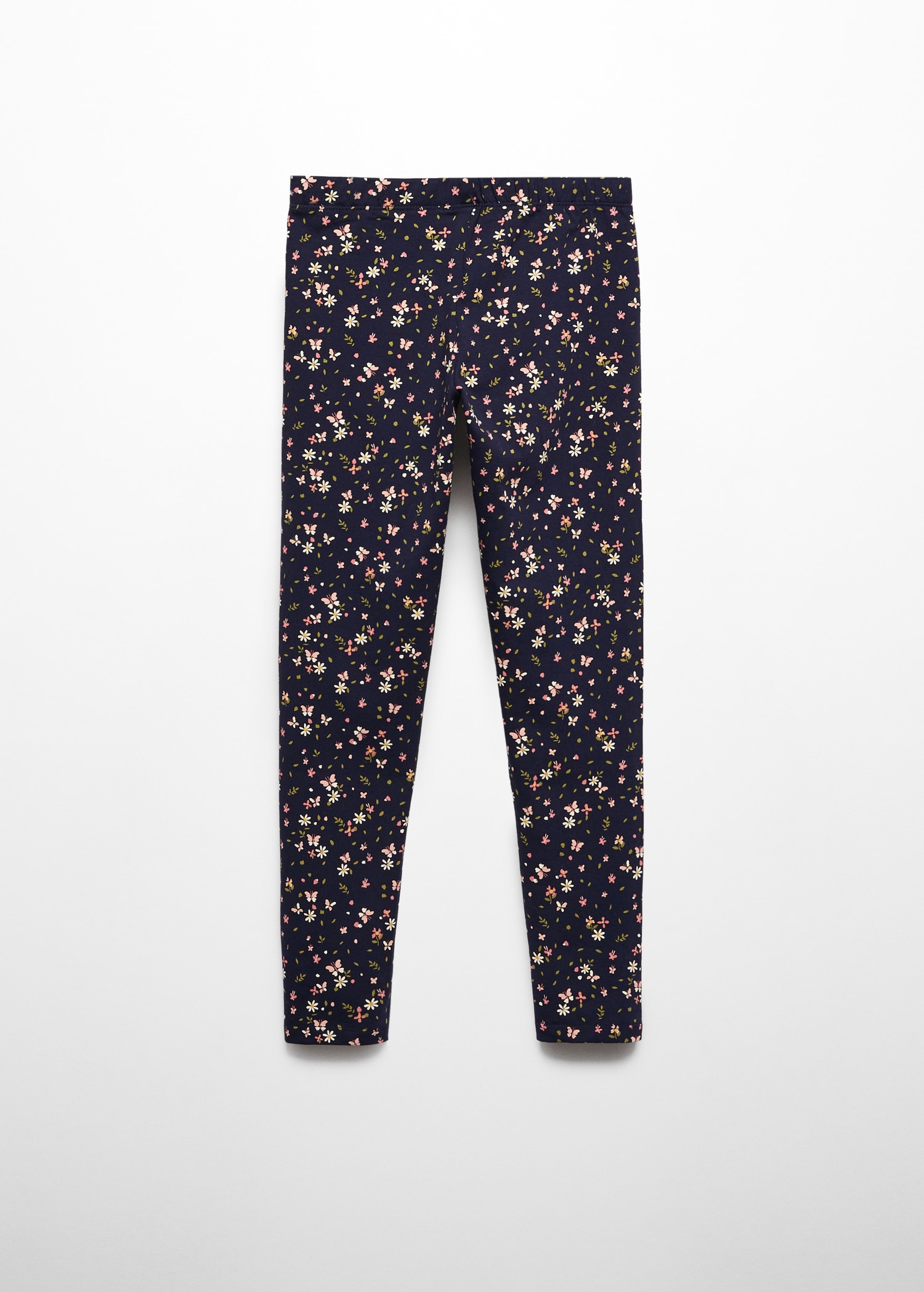Floral print leggings - Зворотна сторона товару