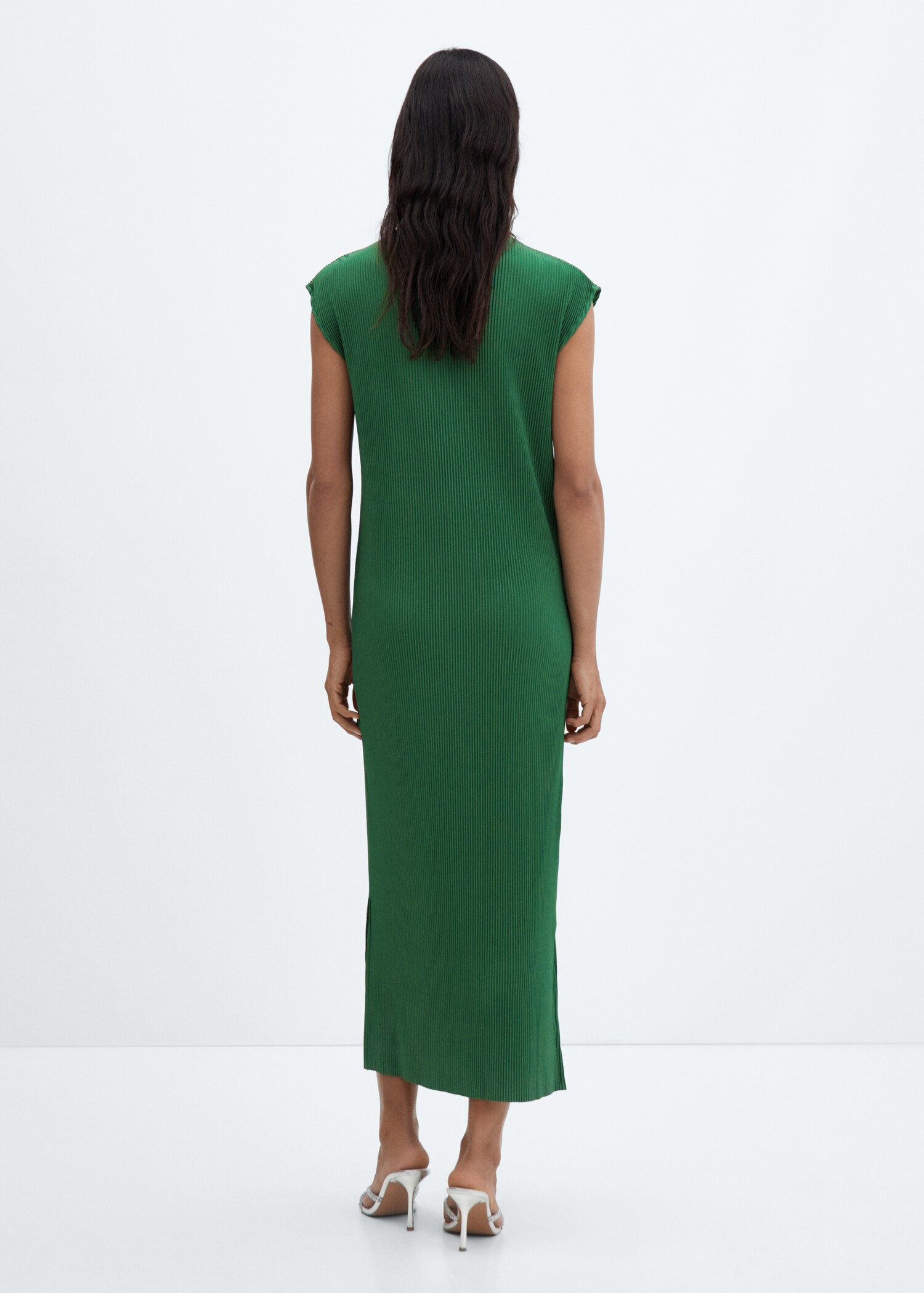 Robe longue plissée - Verso de l’article
