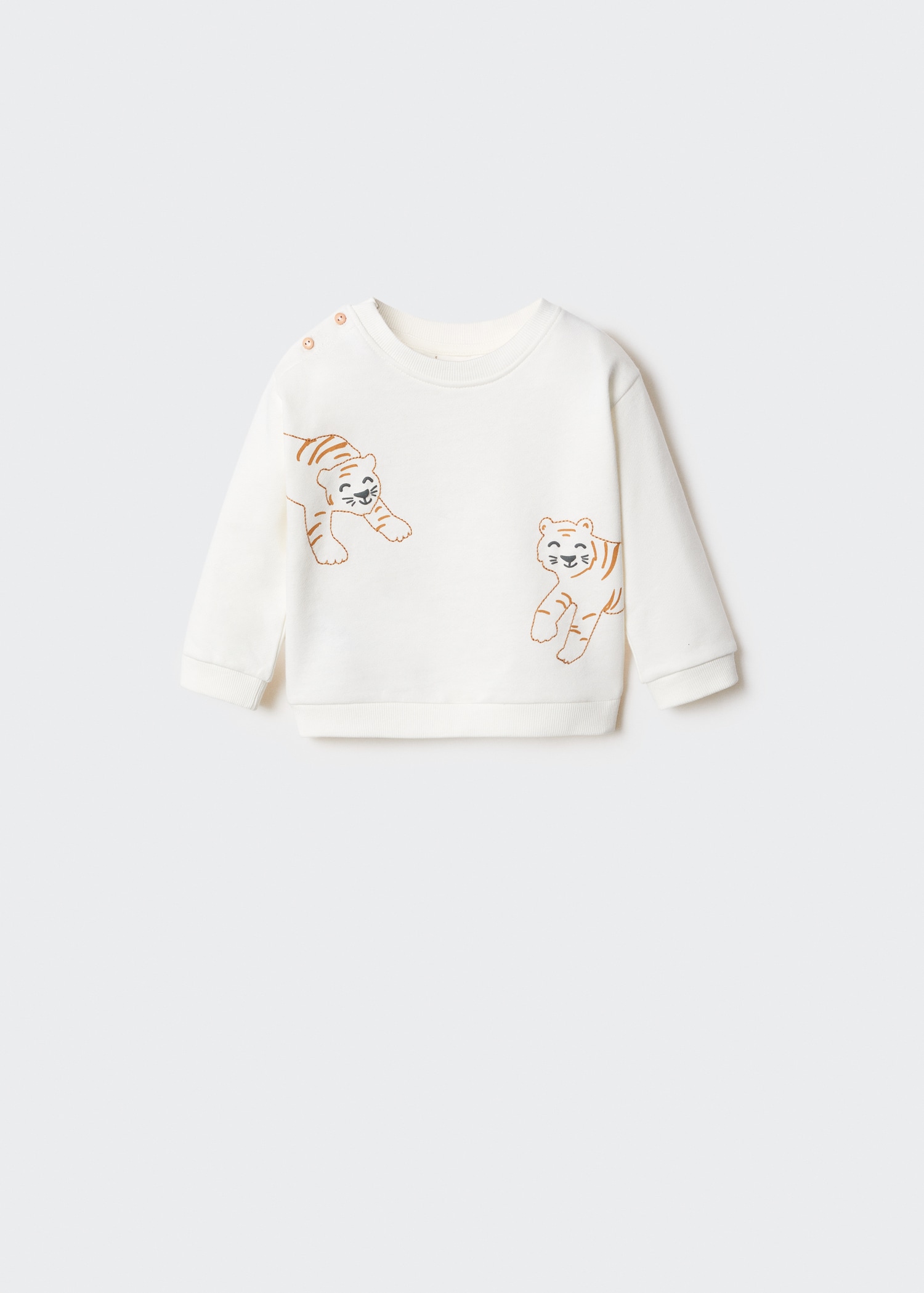 Animal printed sweatshirt - Артикул без модел