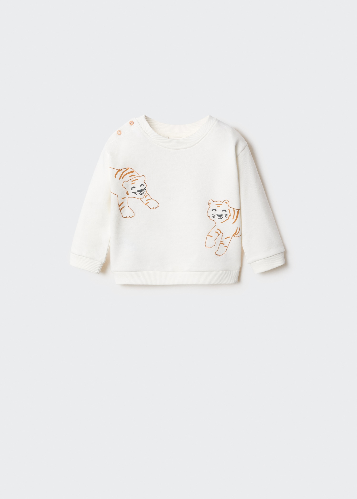 Animal printed sweatshirt - Article without model