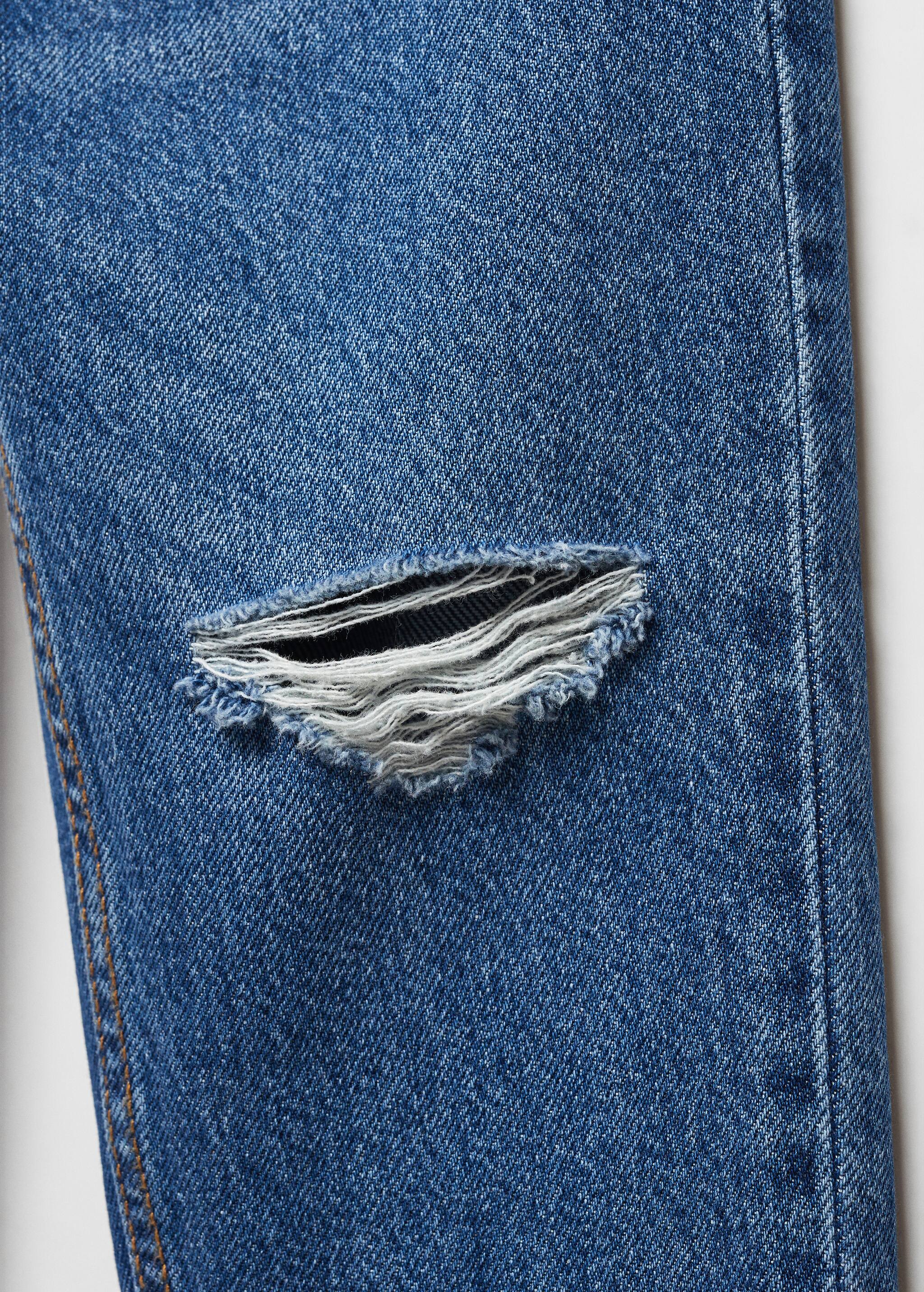 Dad decorative ripped jeans - Details of the article 8