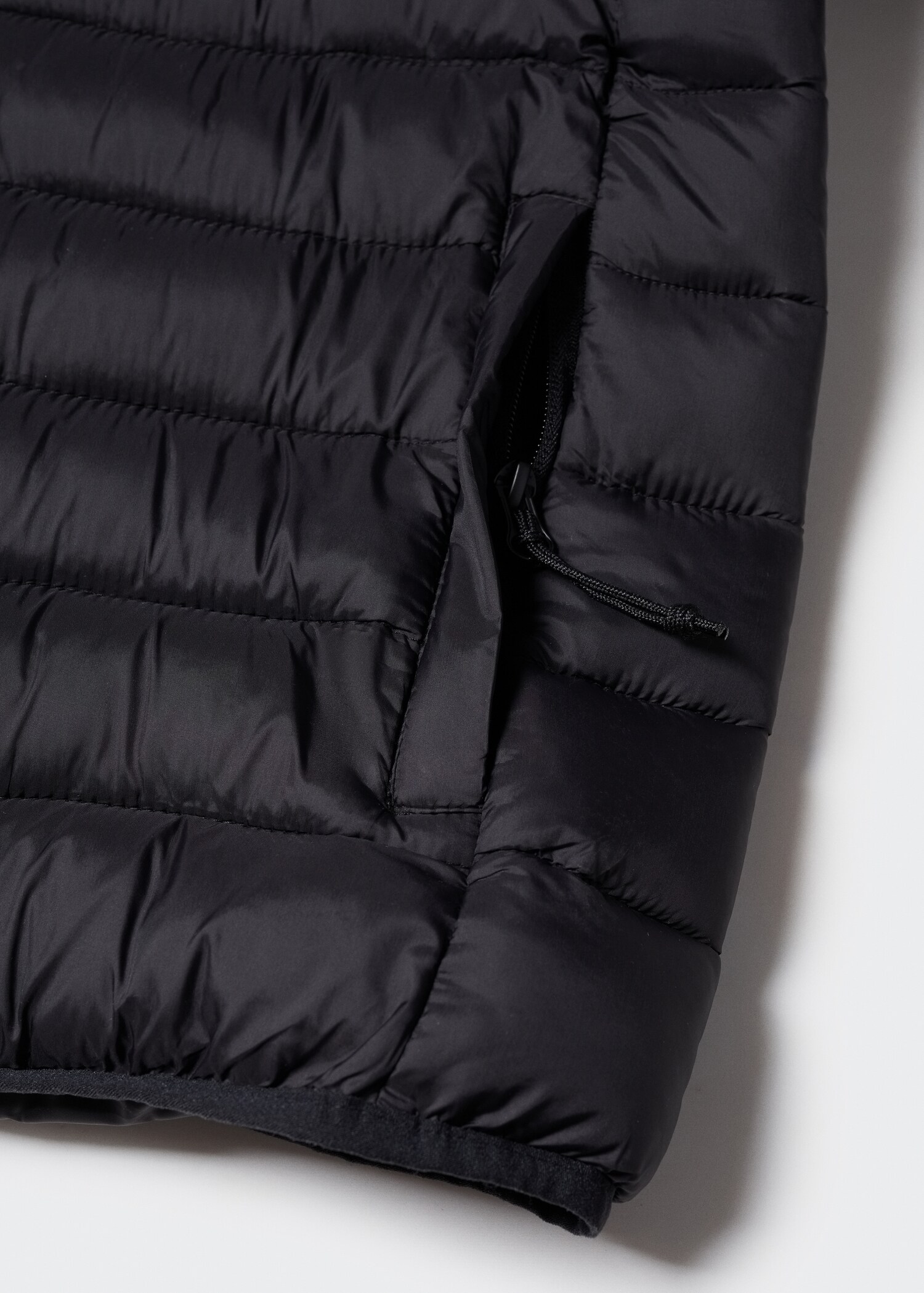 Side-zip quilted coat - Details of the article 8