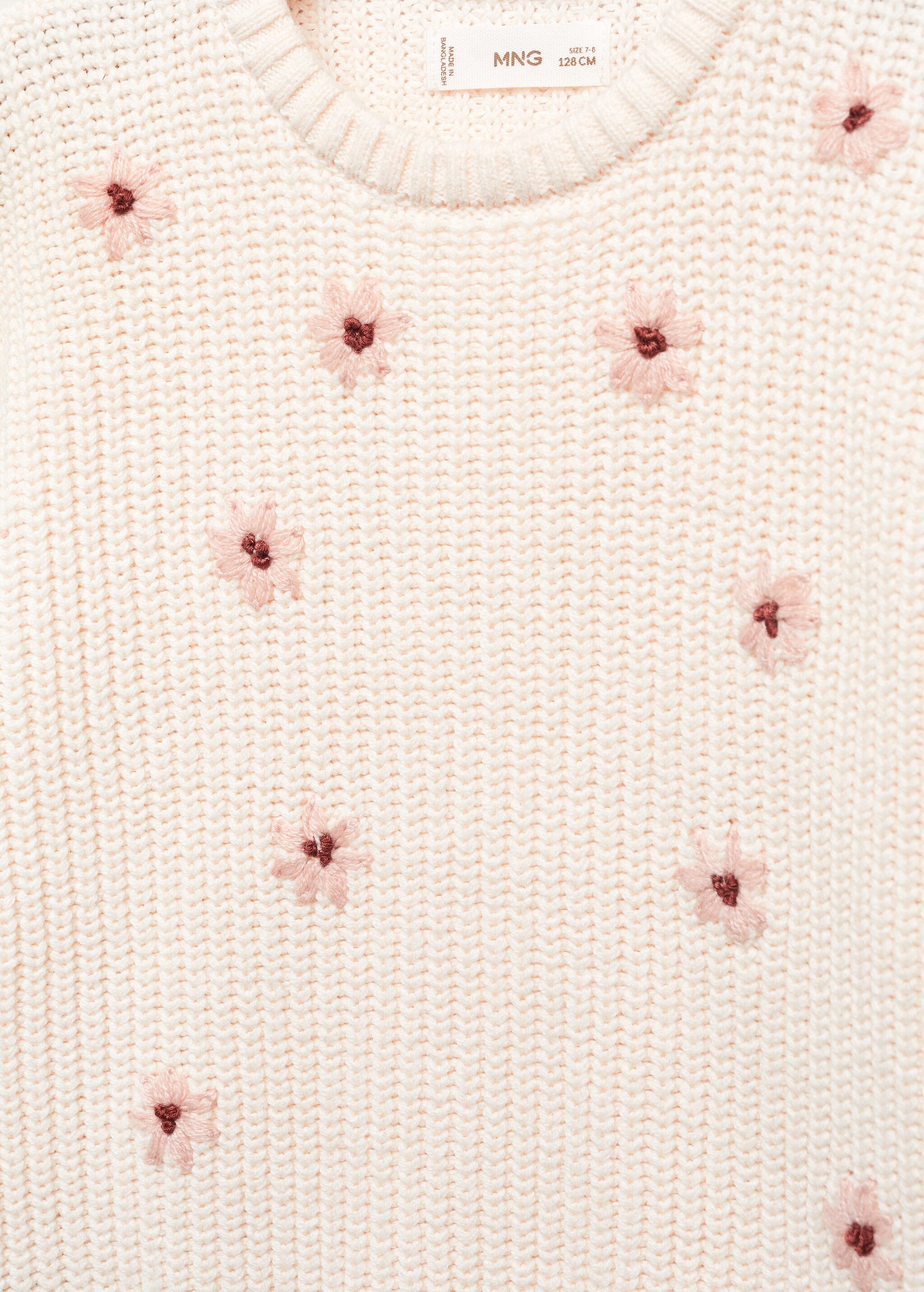 Floral embroidery sweater - Details of the article 8