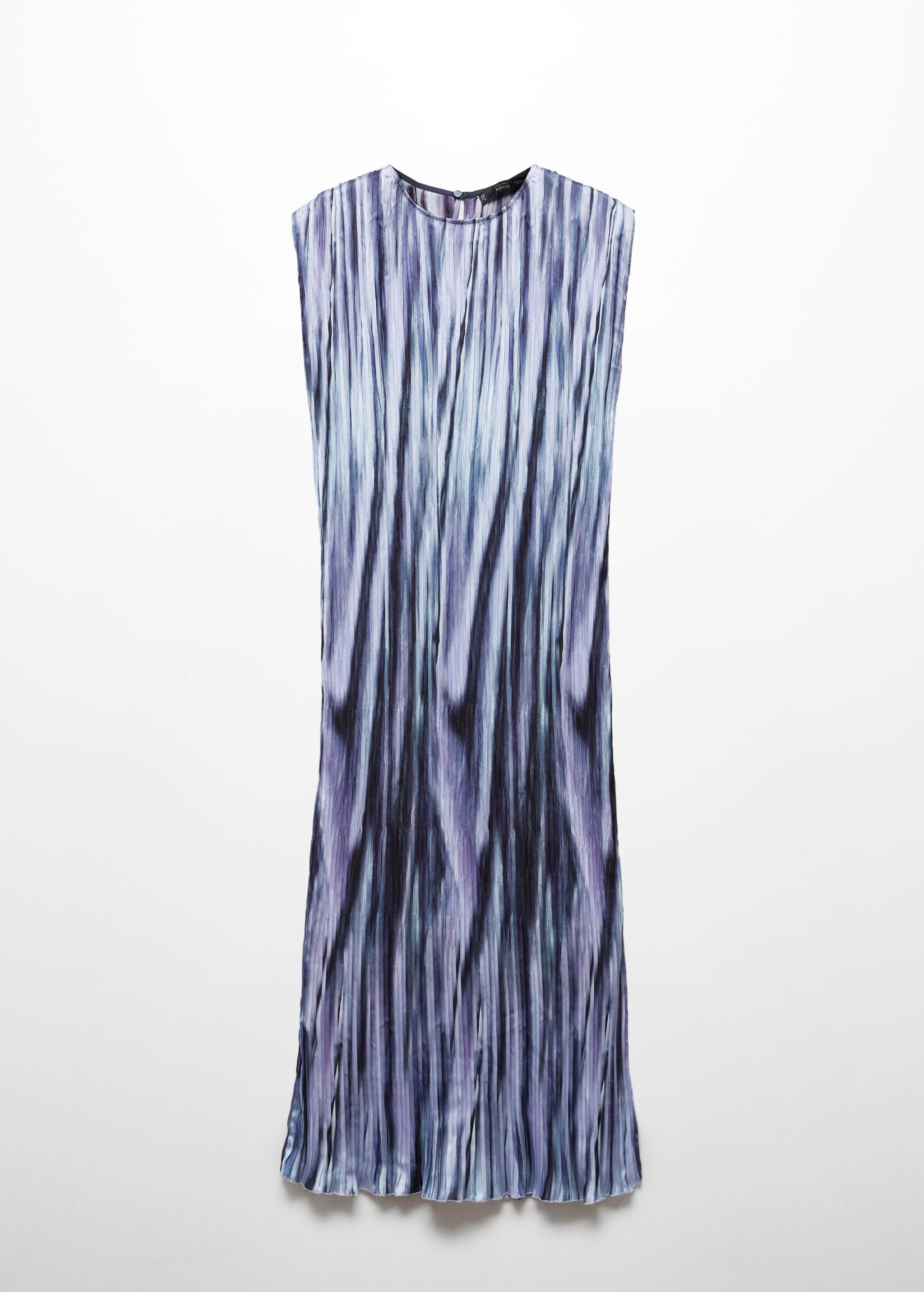 Tie-dye pleated dress - Article without model