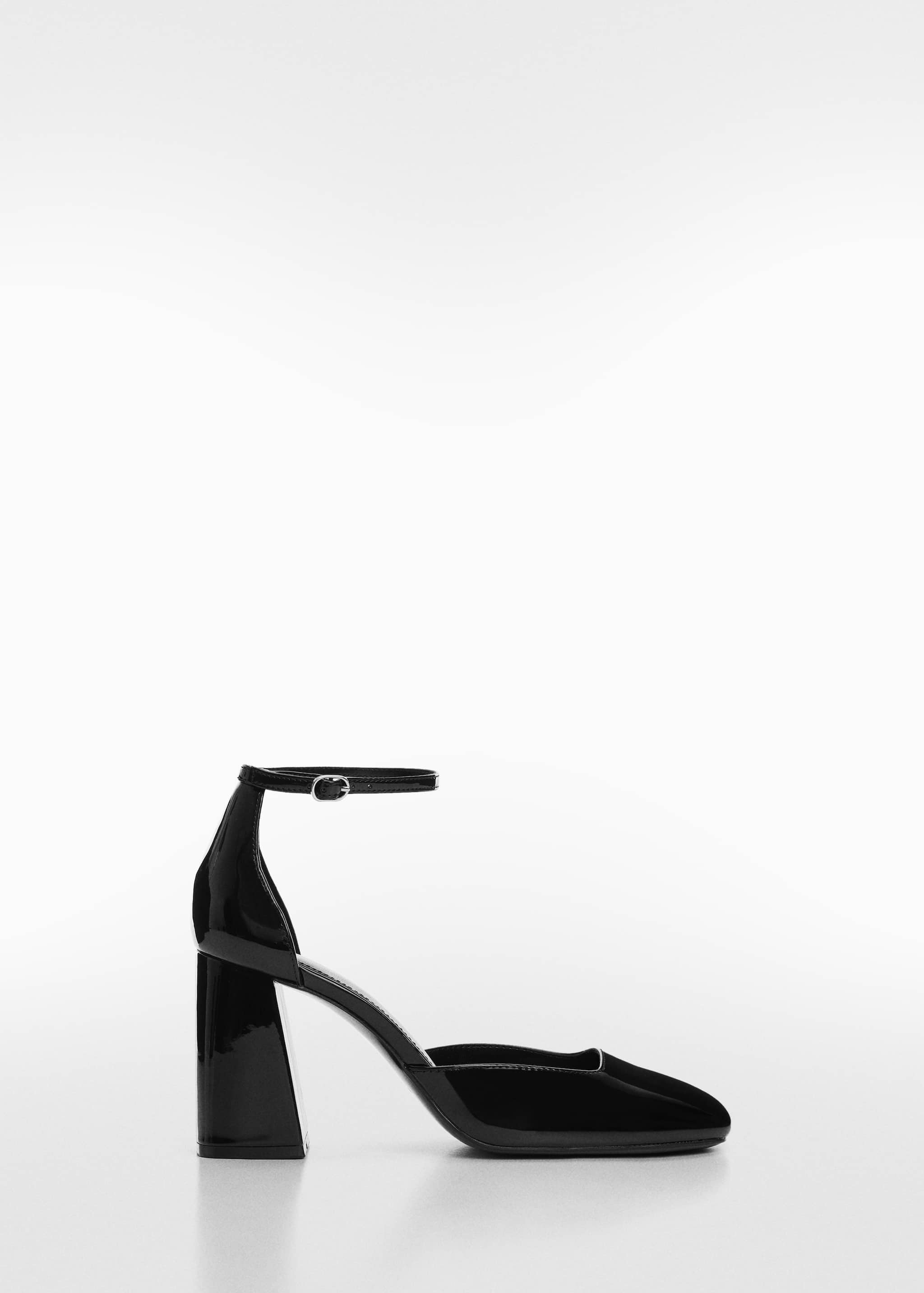Patent leather-effect heeled shoes - Article without model