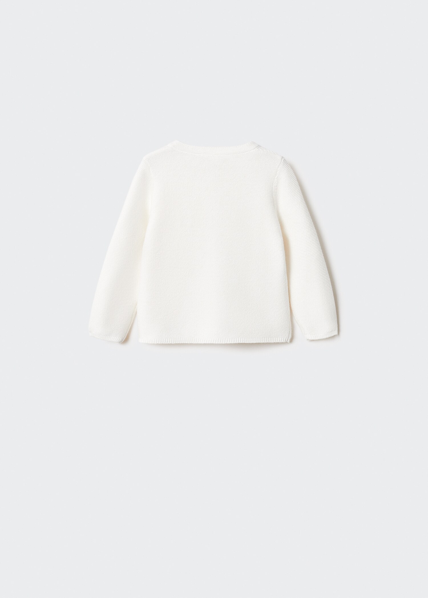 Button knit cardigan - Обратна страна на артикула