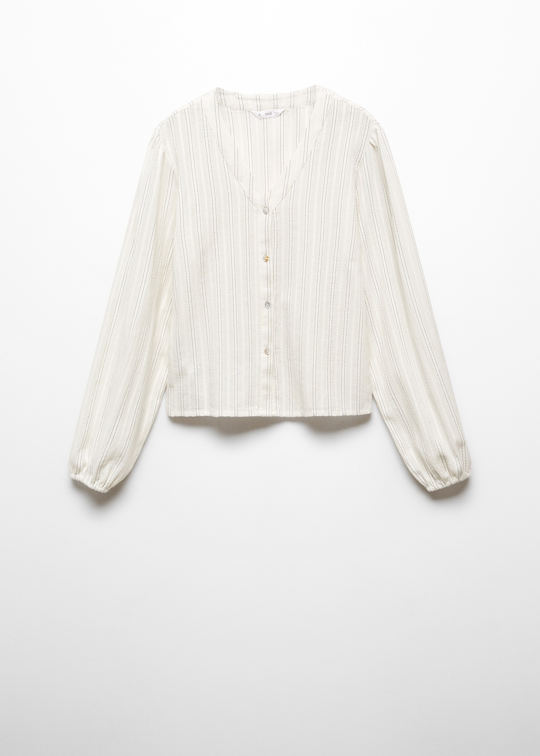 Blusa algodón rayas  - Artículo sin modelo