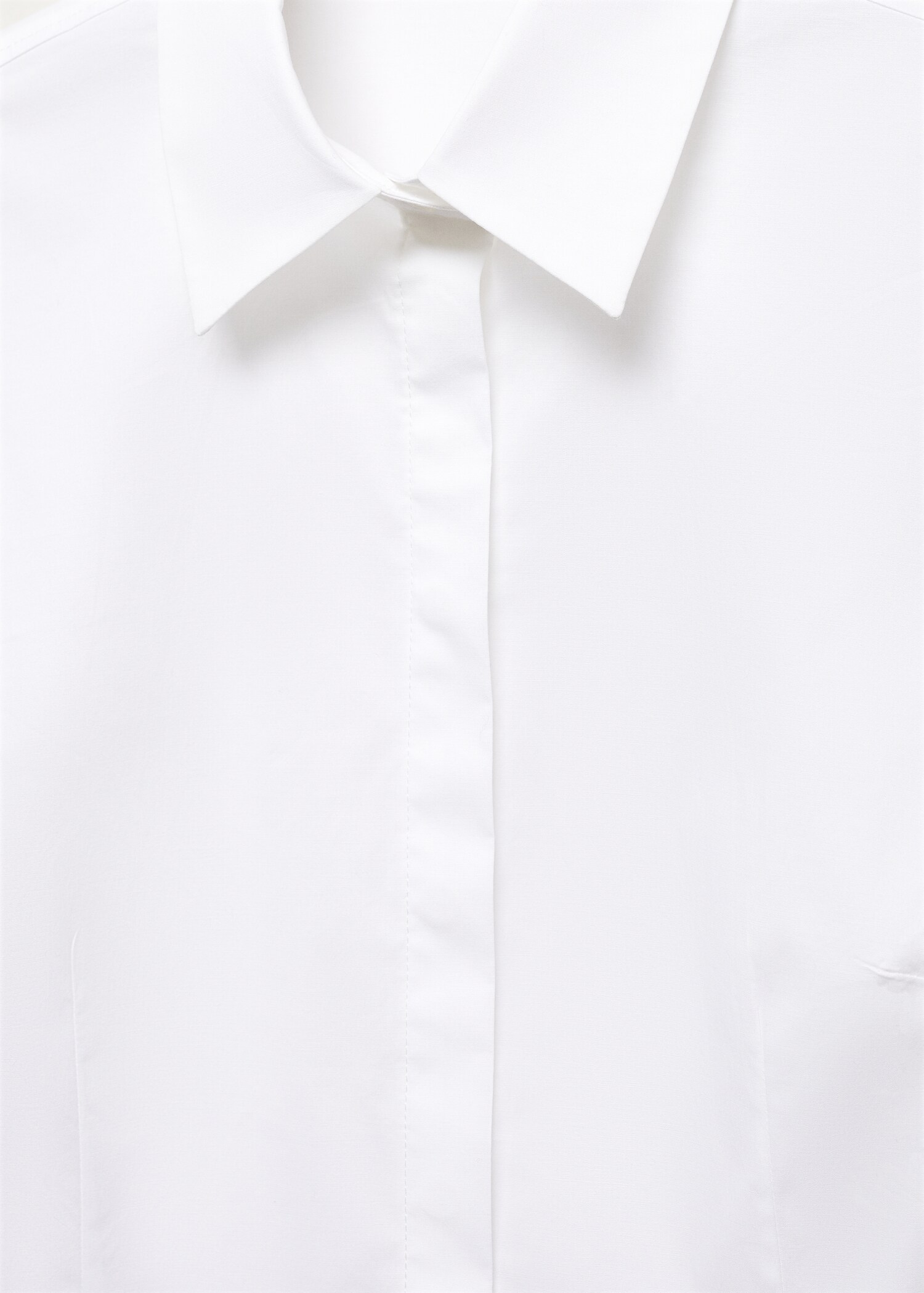 Fitted cotton shirt - Details of the article 8