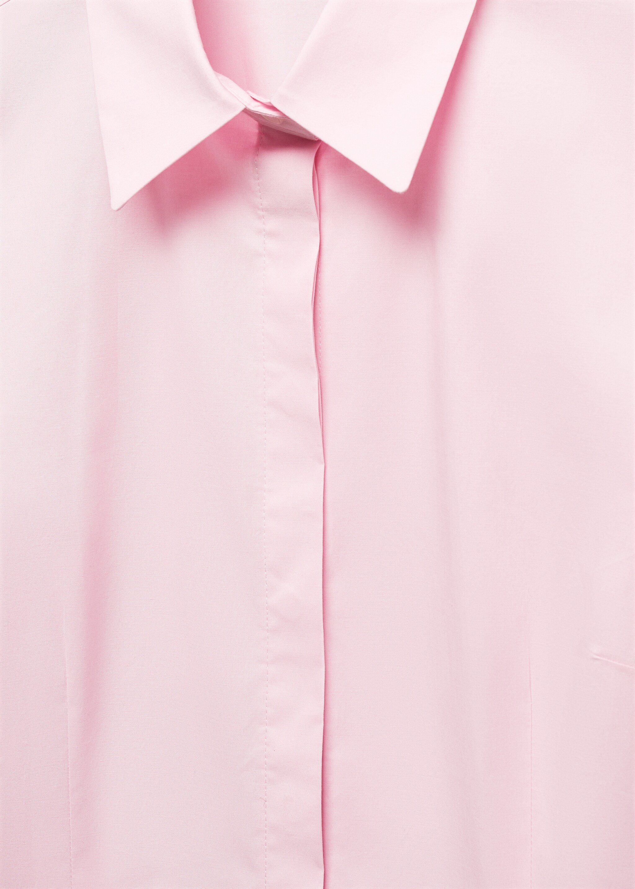 Fitted cotton shirt - Details of the article 8