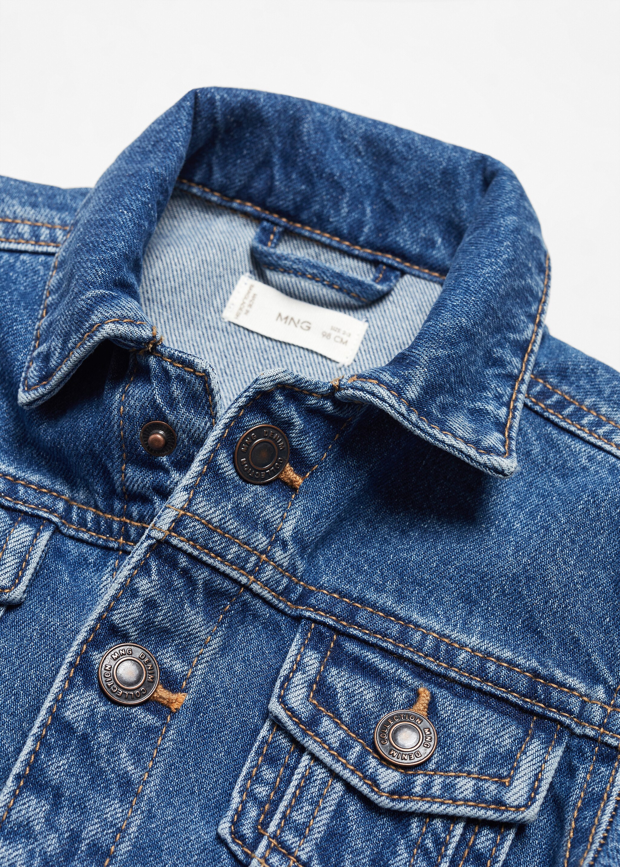 Cotton denim jacket - Details of the article 0