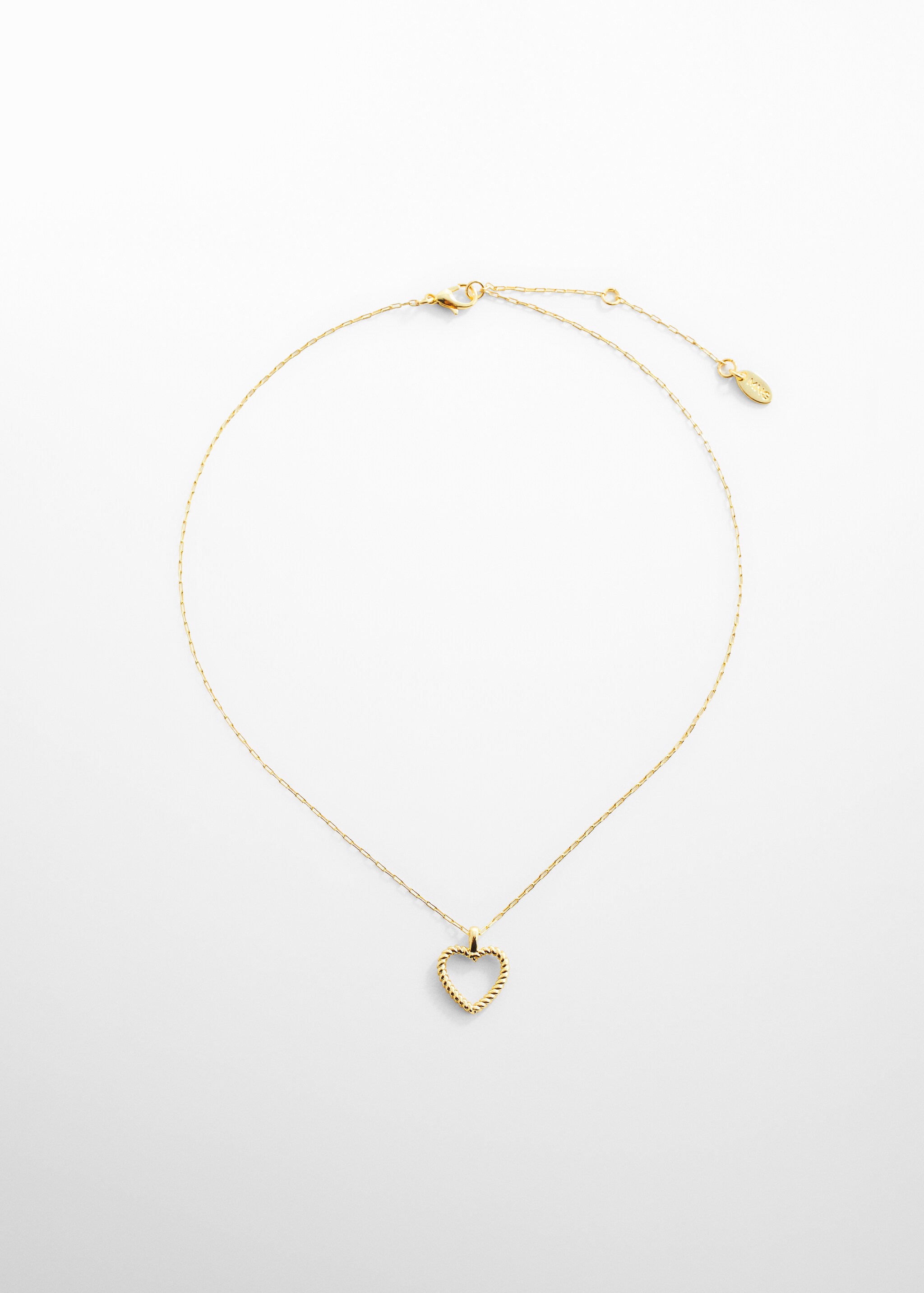 Ожерелье с подвеской-сердцем - Изделие без модели