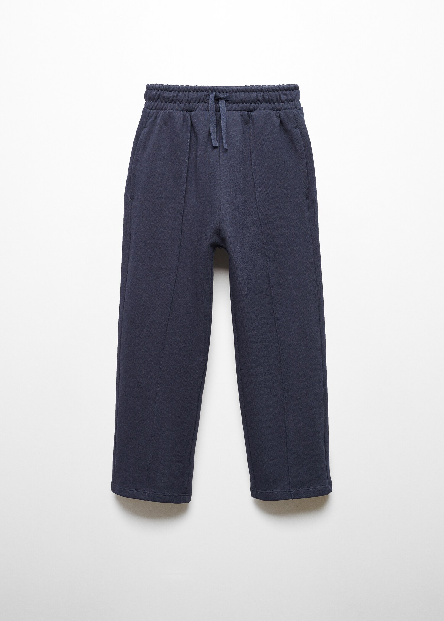 Elastic waist cotton trousers - Article without model