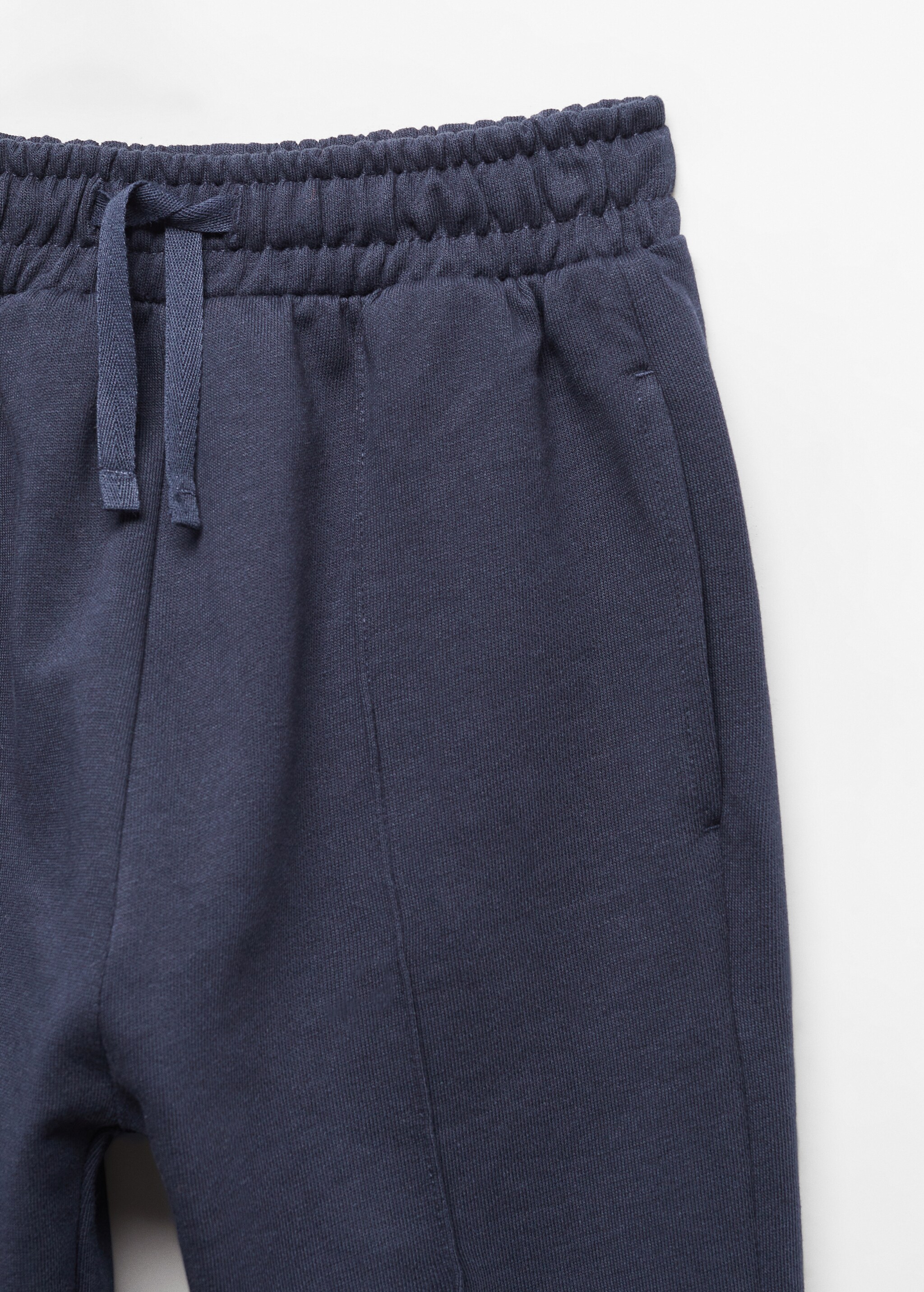 Elastic waist cotton trousers - Details of the article 8