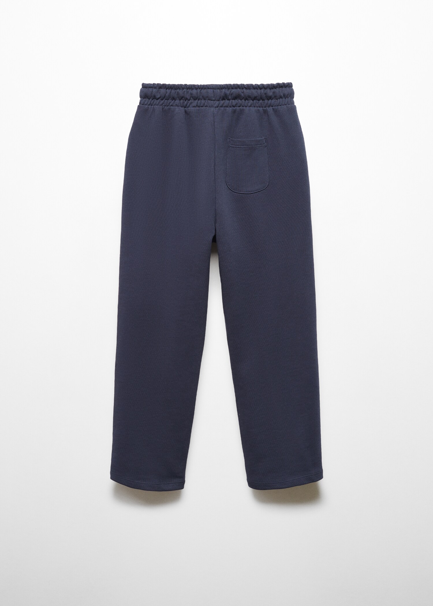 Elastic waist cotton trousers - Reverse of the article