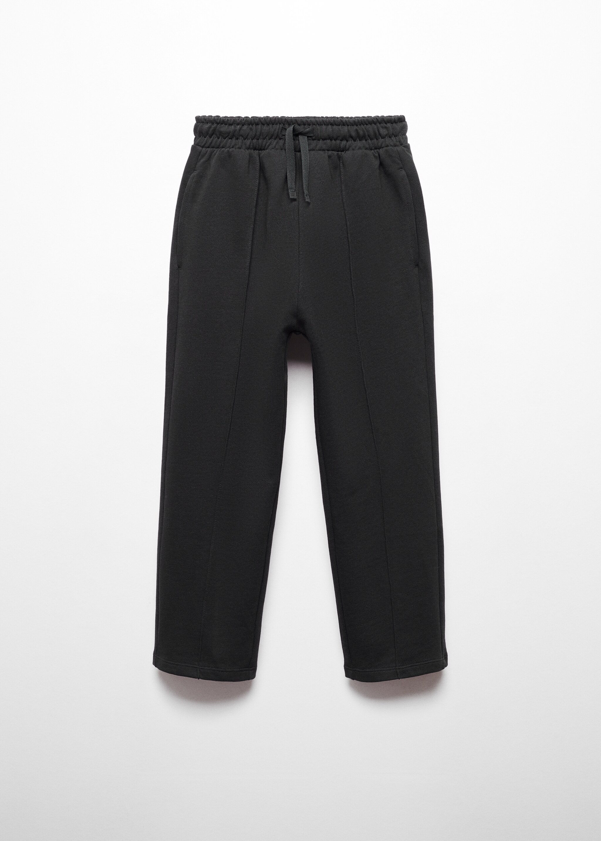 Elastic waist cotton trousers - Article without model
