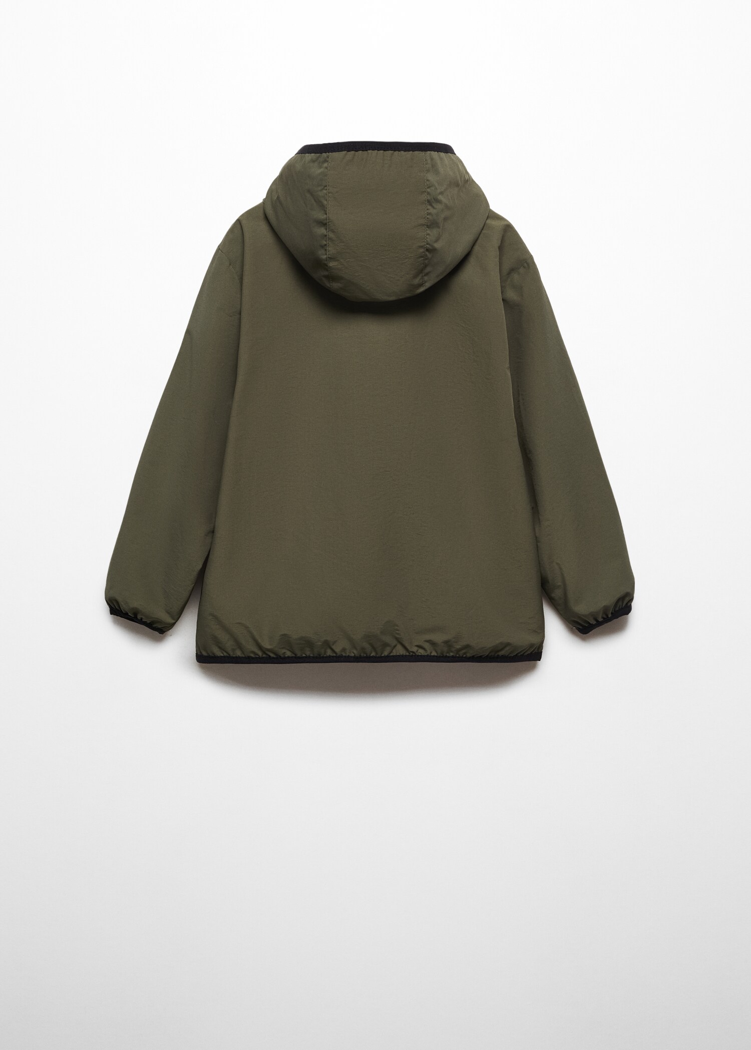 Parka impermeabile cappuccio - Retro dell'articolo