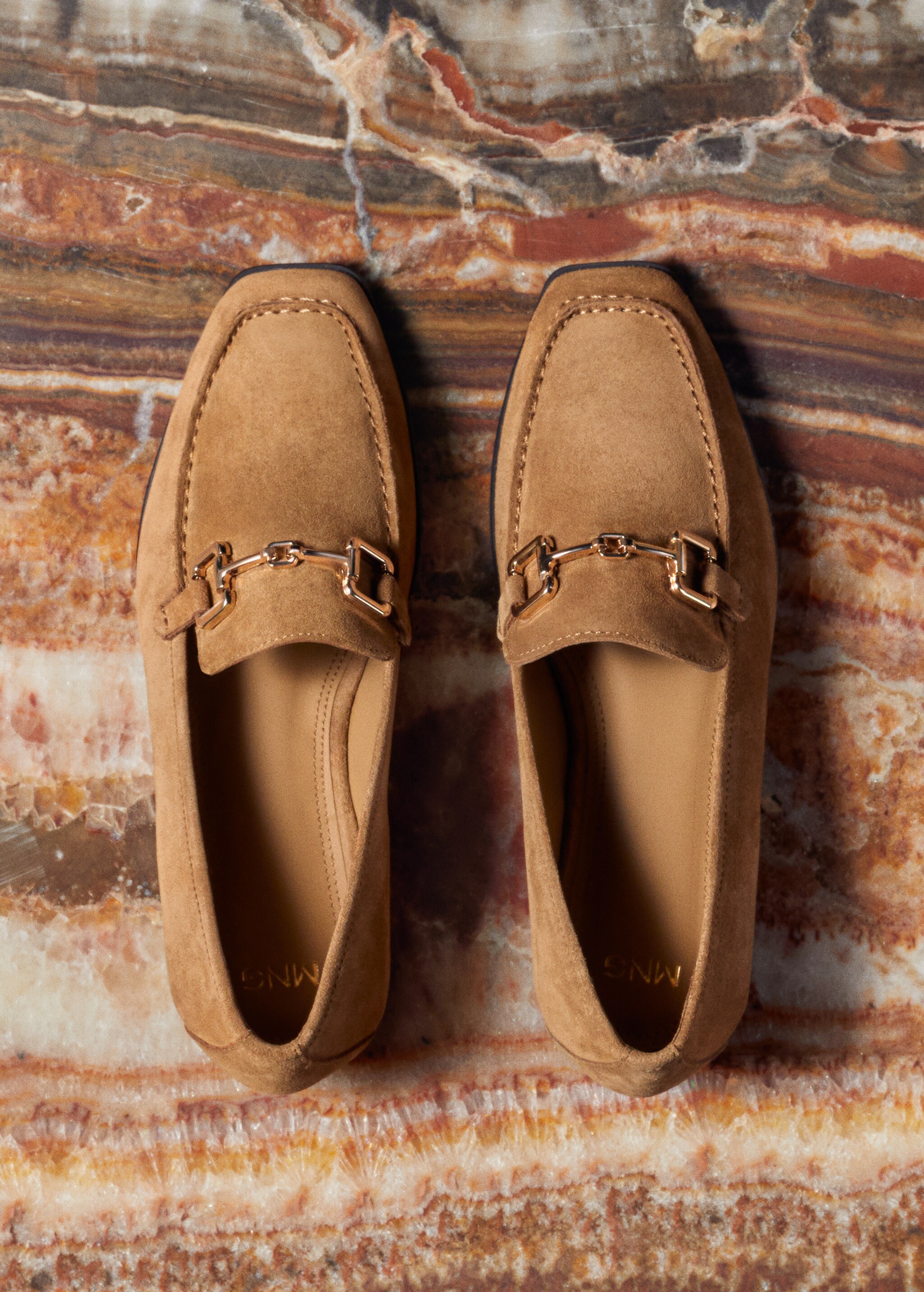 Suede leather moccasin - Details of the article 7