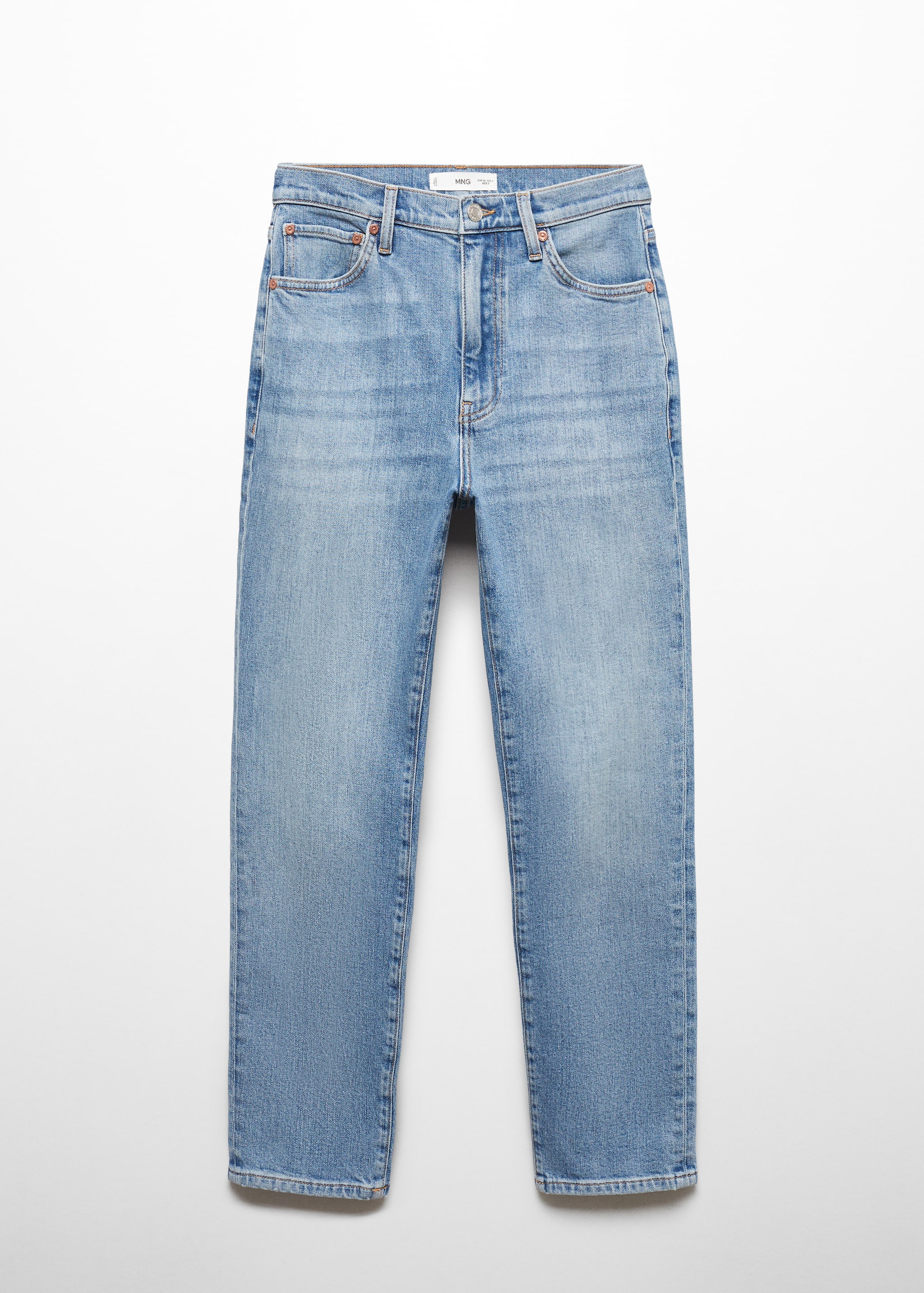 Claudia slim-fit cropped jeans - Artikel zonder model