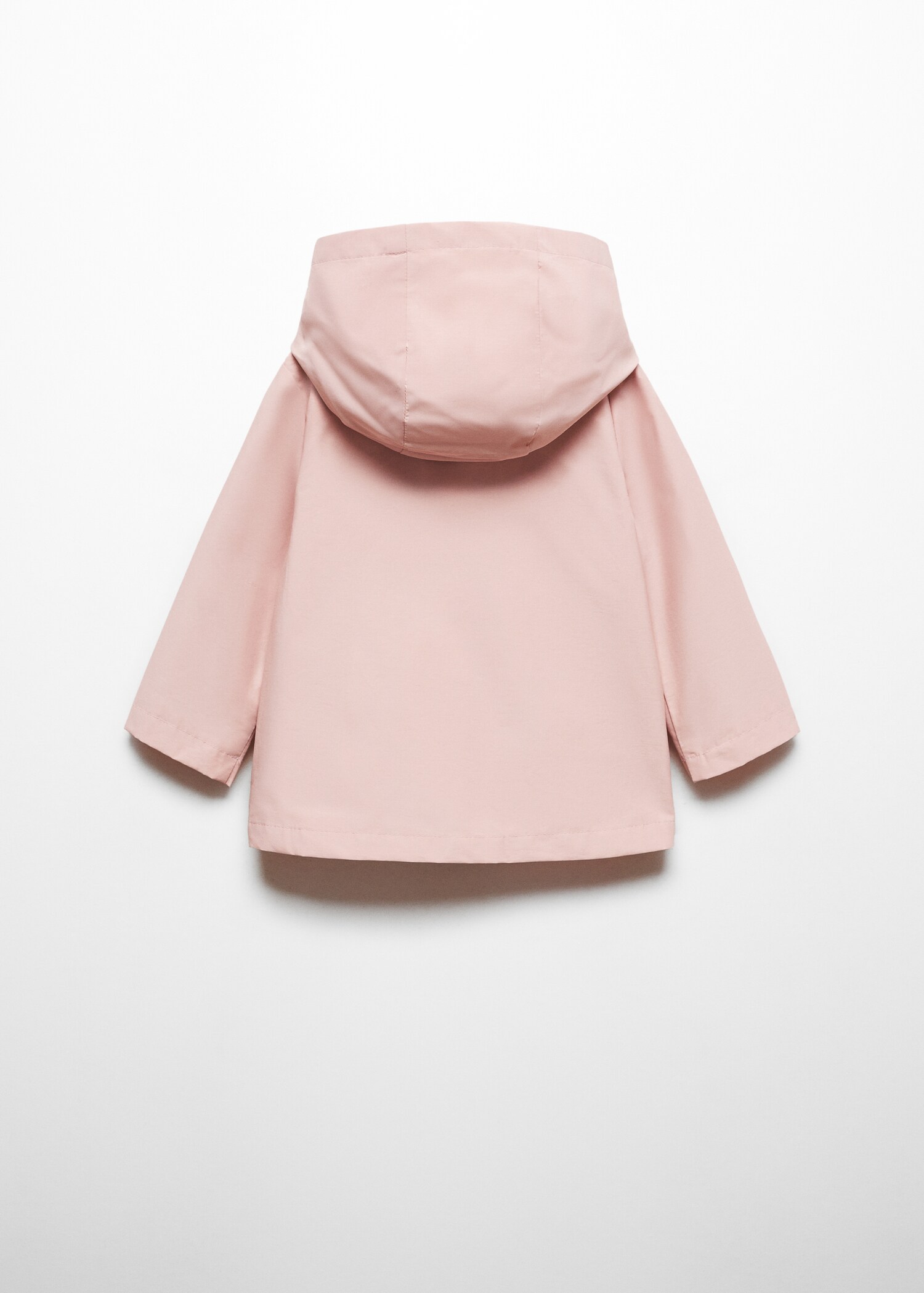 Buttoned cotton jacket - Reverse of the article