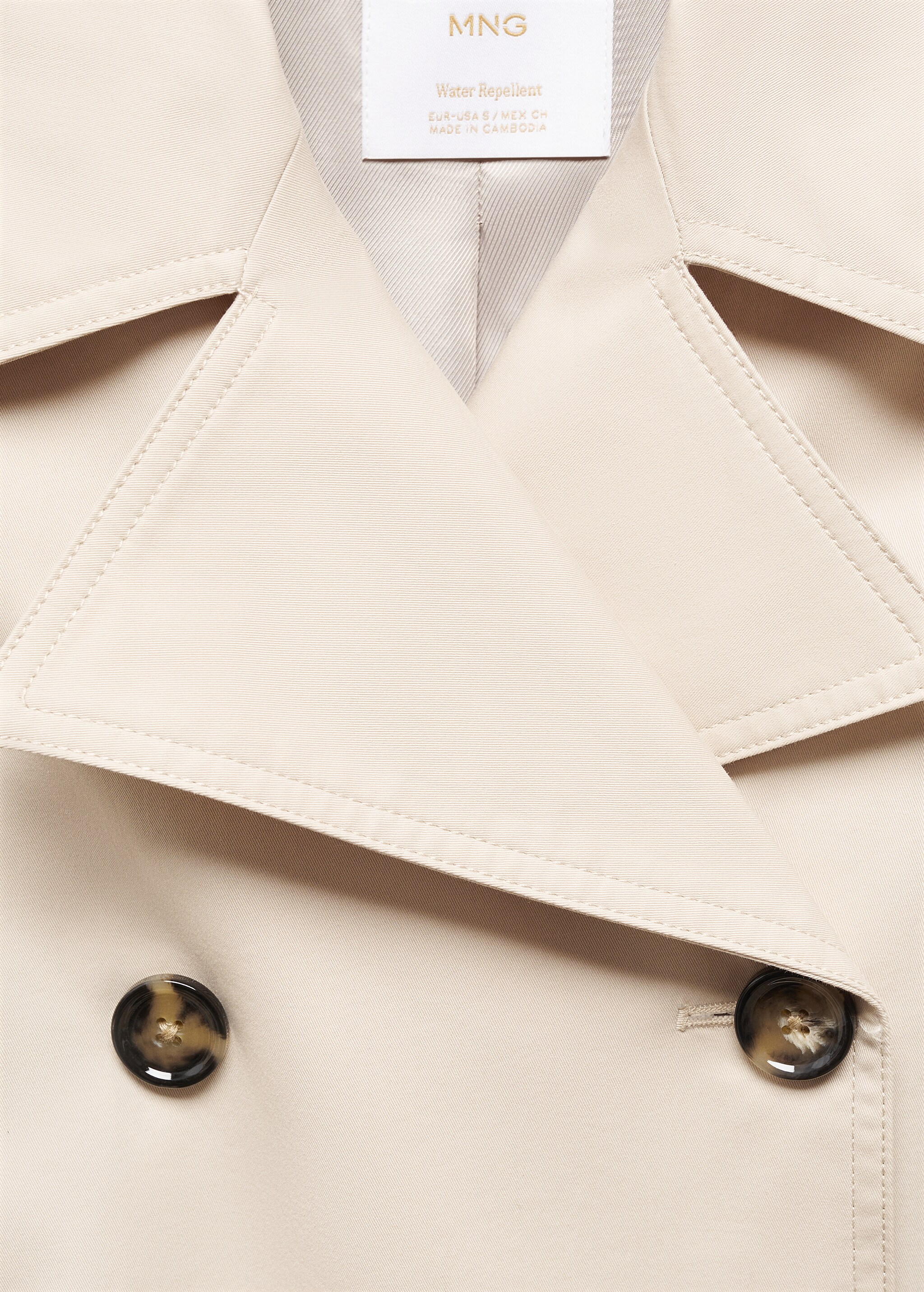 Double-button trench coat - Details of the article 8